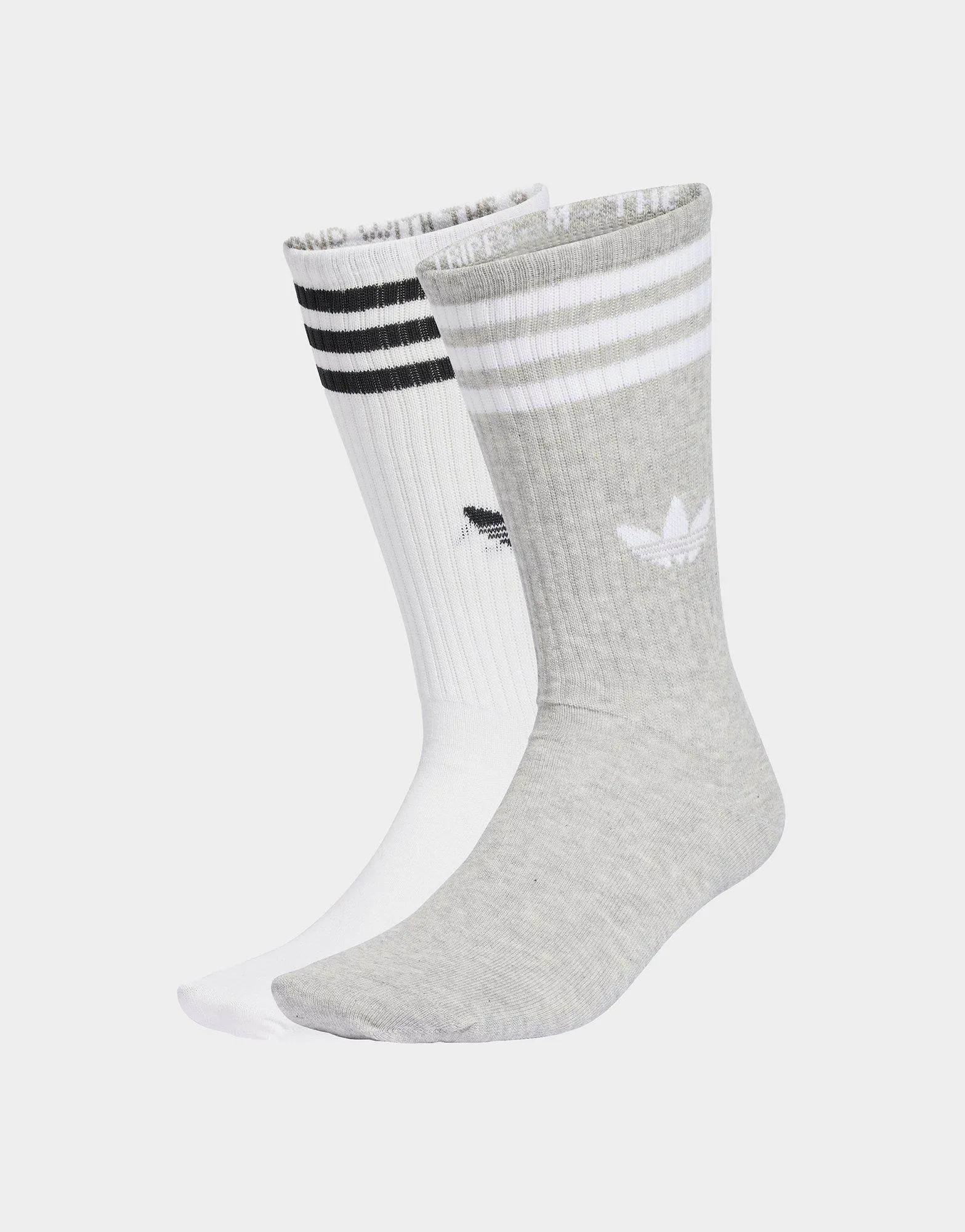 3-Stripes High Crew Socks 3 Pairs Follow Step