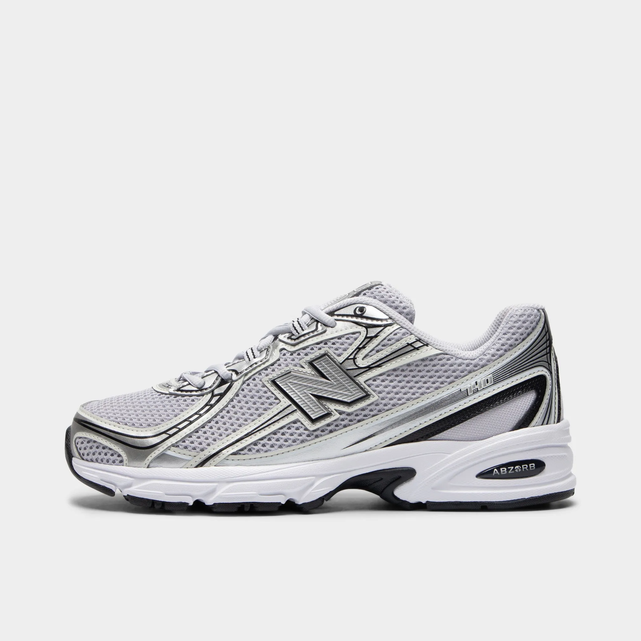 running shoes for athletes New Balance 740 Silver / White