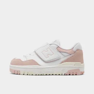 Stability frame Power Performance New Balance Infants' 550 White / Pink Haze