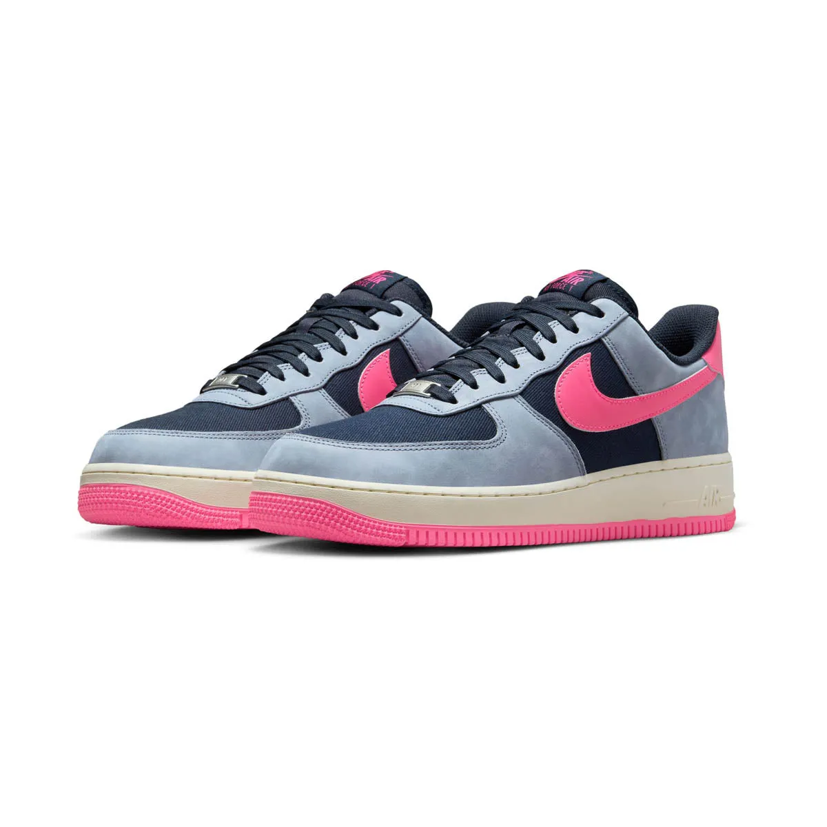 Nike Air Force 1 '07 LX 'Dark Obsidian Ashen Slate' Men's Shoes Leather Upper Rock Guard