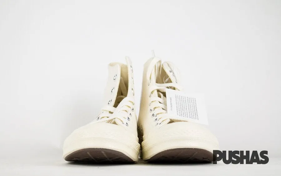 Resistance to wear Comme des Garcons Play x Chuck Taylors High Top - Milk (2019)