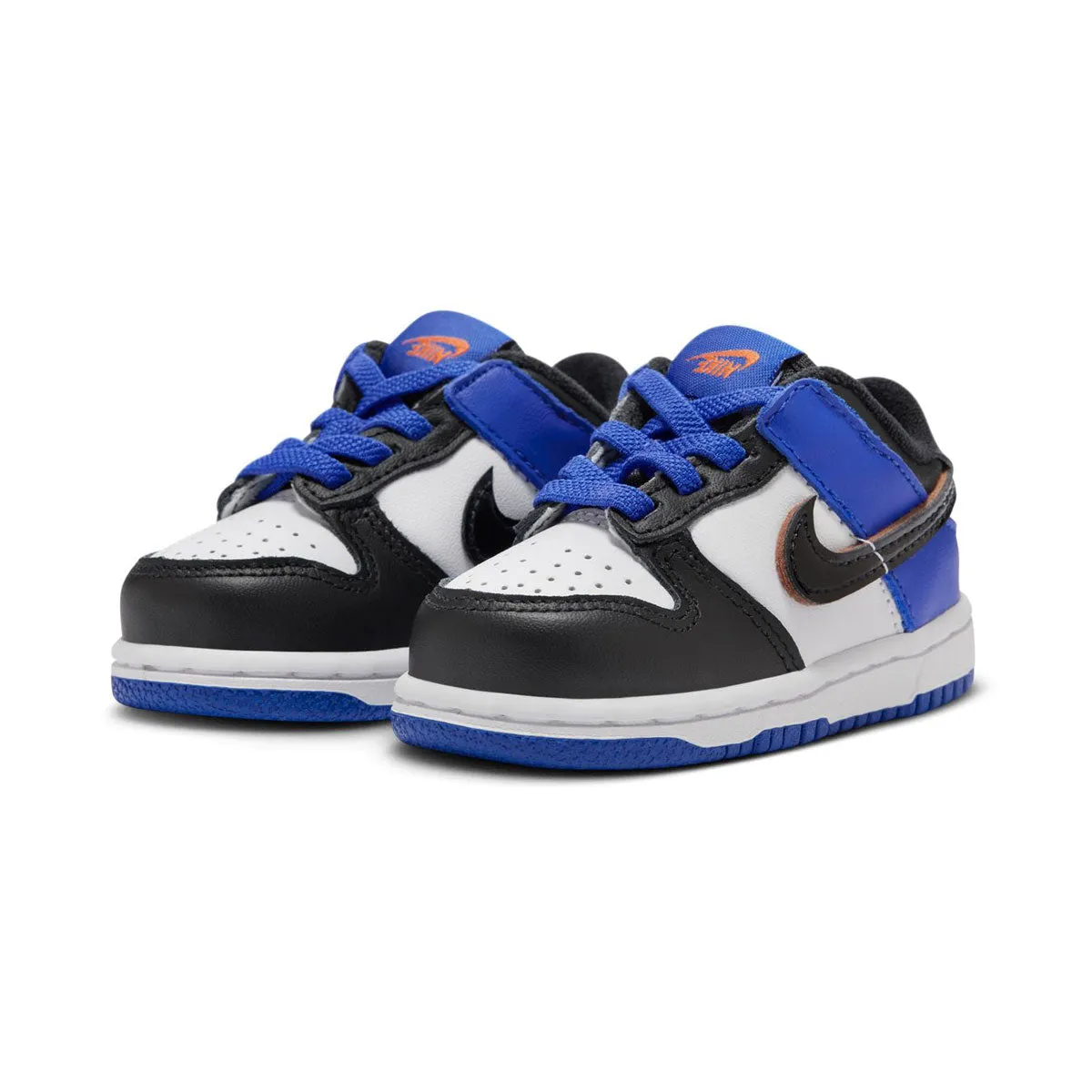 Nike Dunk Low SE 'White Racer Blue' Baby/Toddler Shoes Firm base Anti Slip Bottom