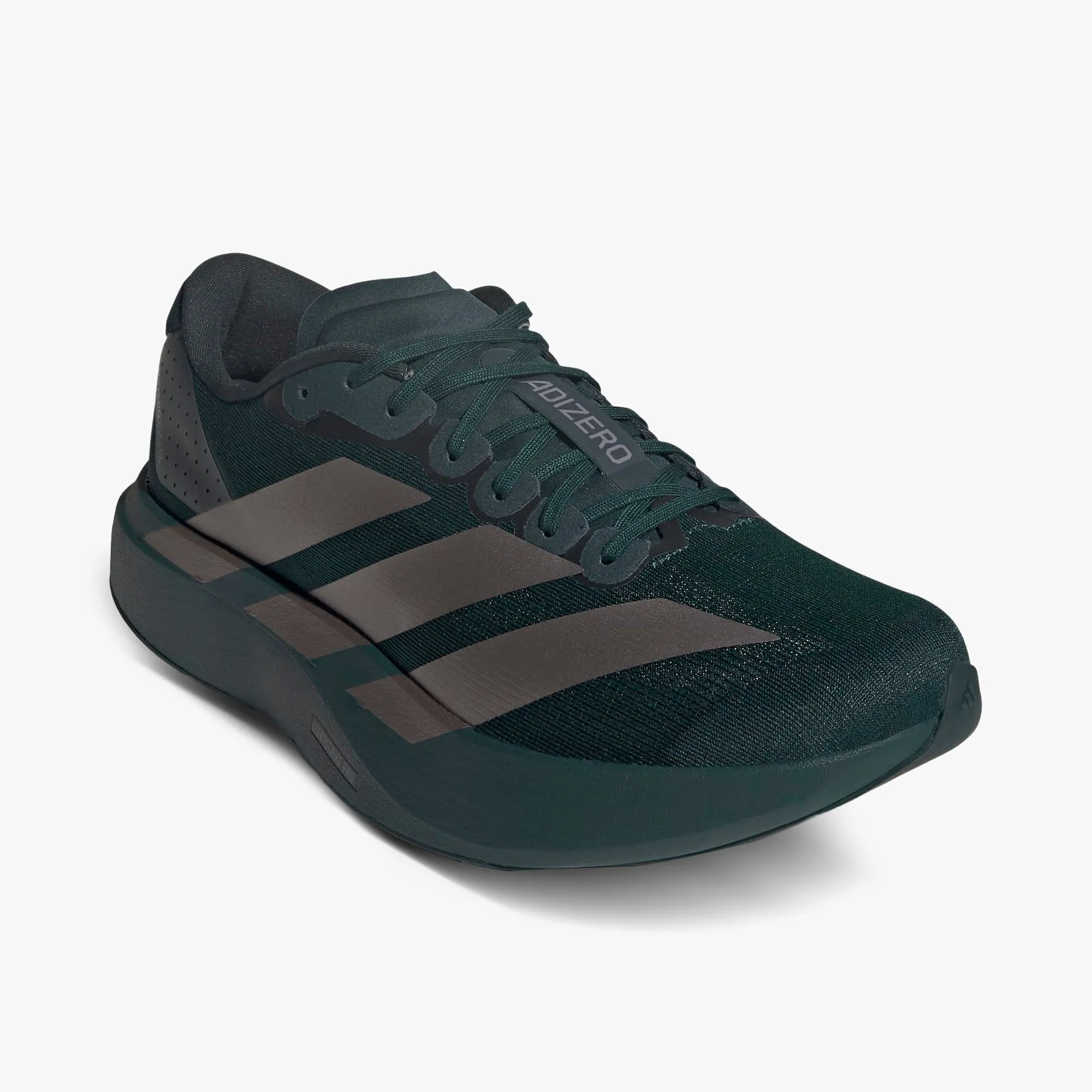 Comfort Lining Quick Release Tongue adidas Adizero EVO SL Aurora Ivy / Taupe Oxide - Iron Metallic