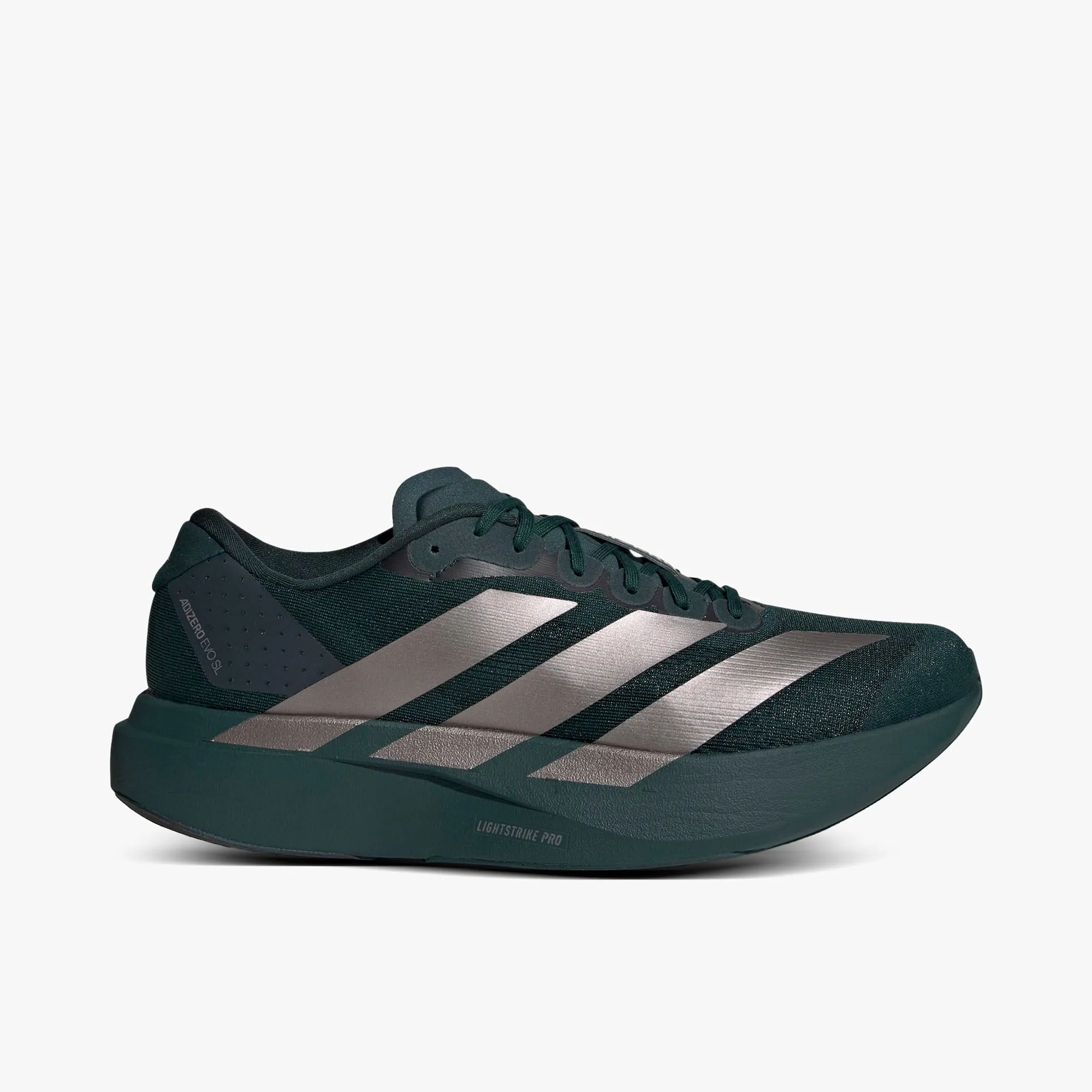 adidas Adizero EVO SL Aurora Ivy / Taupe Oxide - Iron Metallic Rainy Day Relax Ready