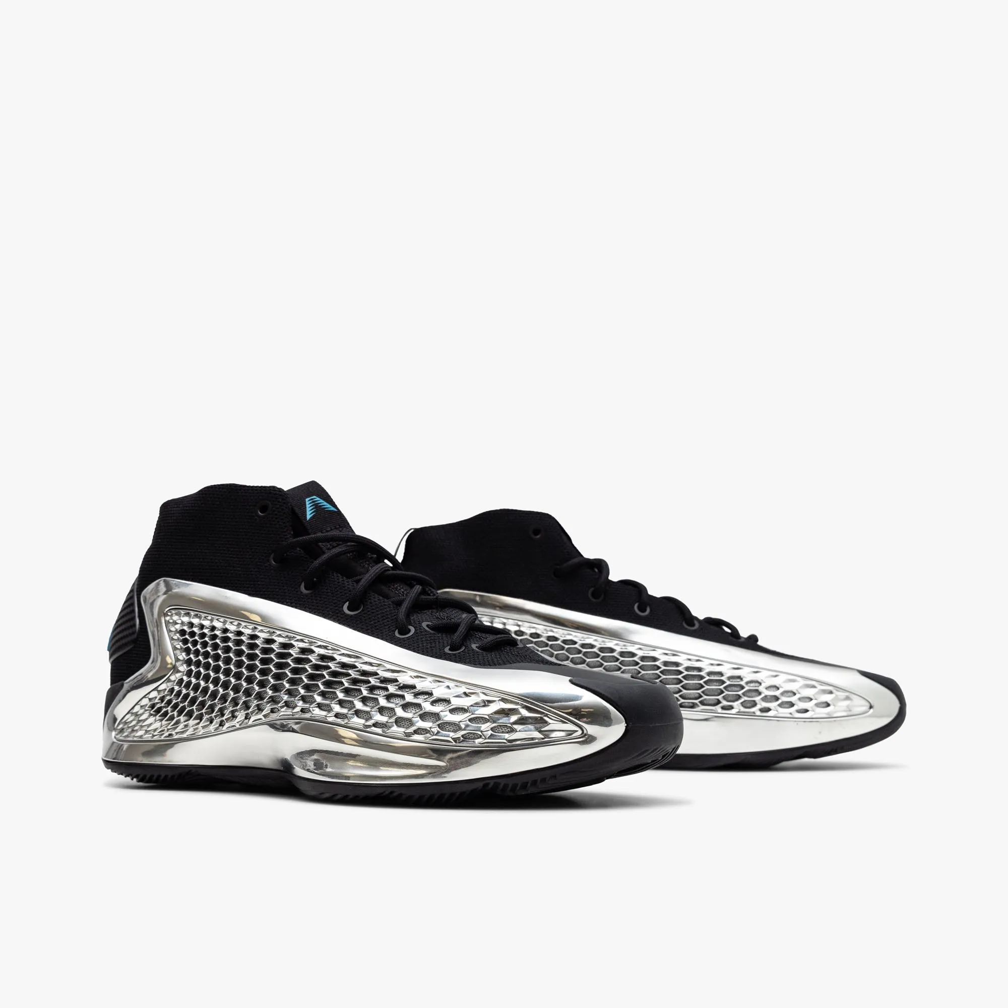 adidas AE 1 "Chrome" Core Black / Silver Metallic - Core Black Gym suitable High   Top Style