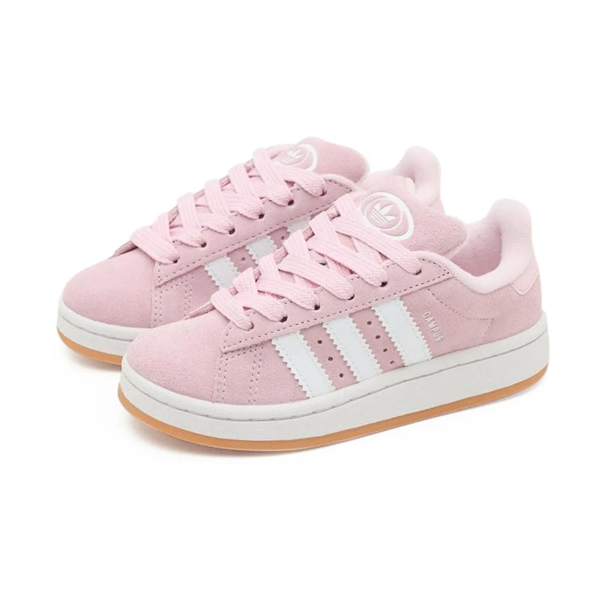 Adidas Campus 00 'Camp Clear Pink Cloud White' Little Kids' Shoes Soft Interior
