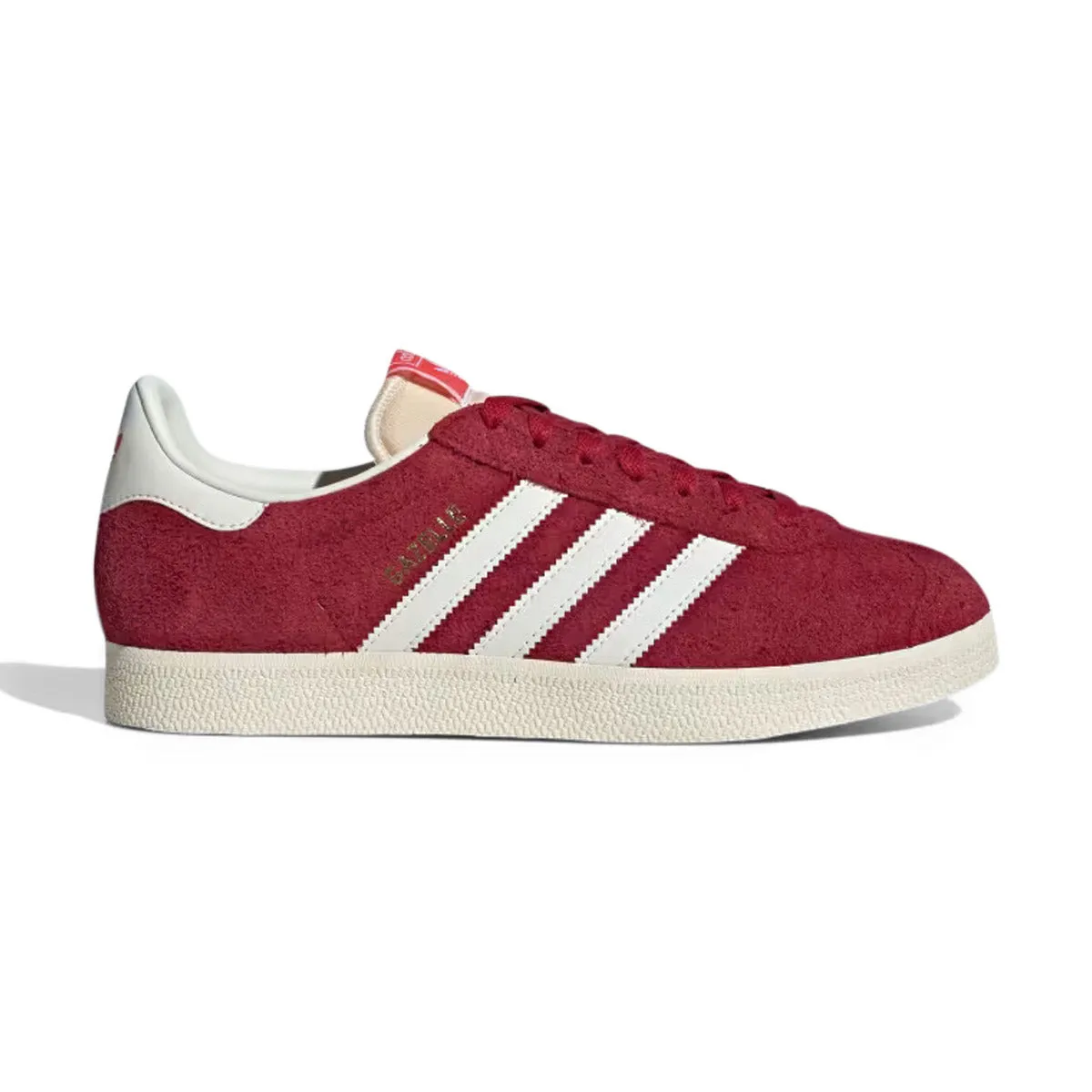Park Step Adidas Gazelle 'Team Victory Red Off White Cream White' Men's Shoes