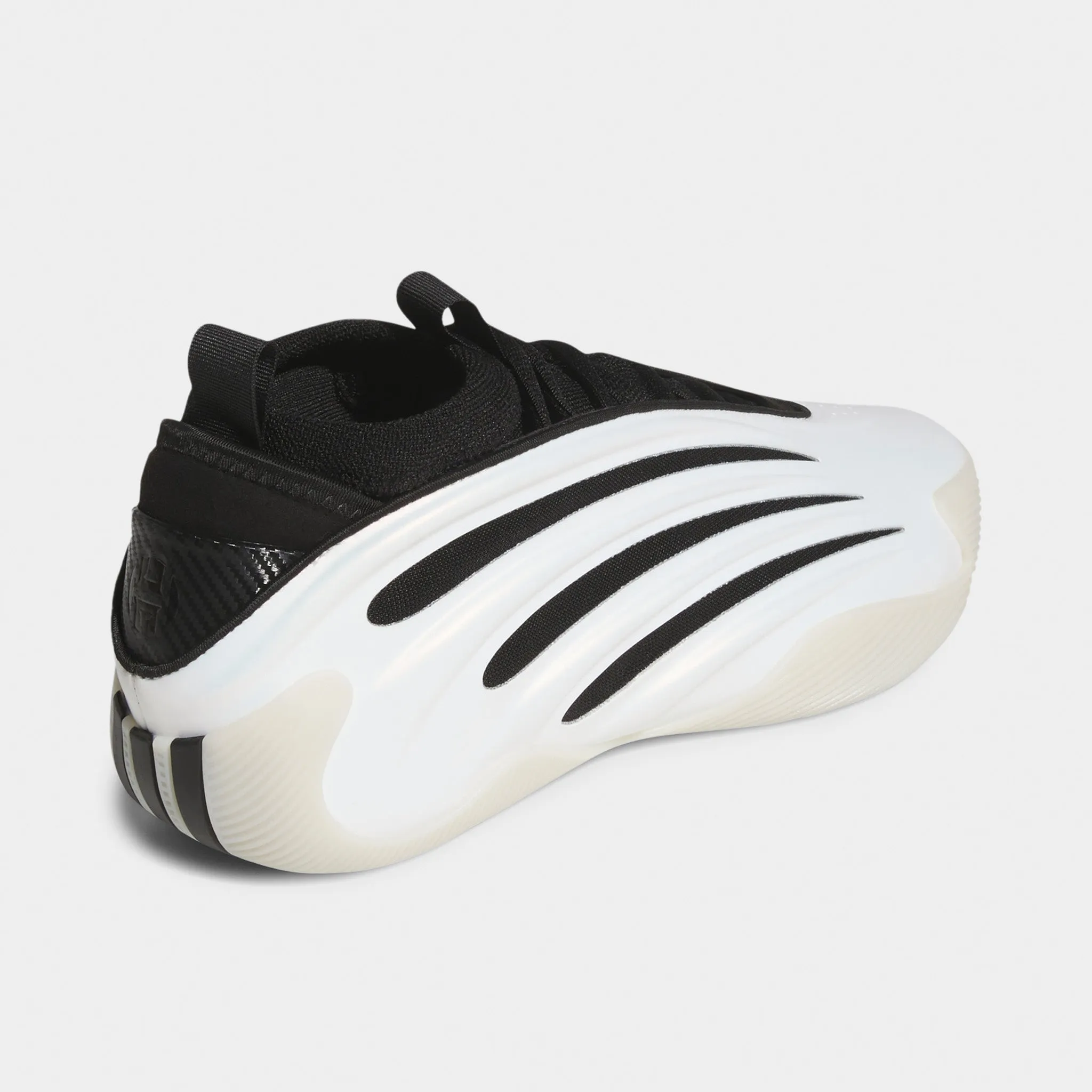 adidas Harden Volume 9 Gold / Black Sky Rise Elastic Heel Tab