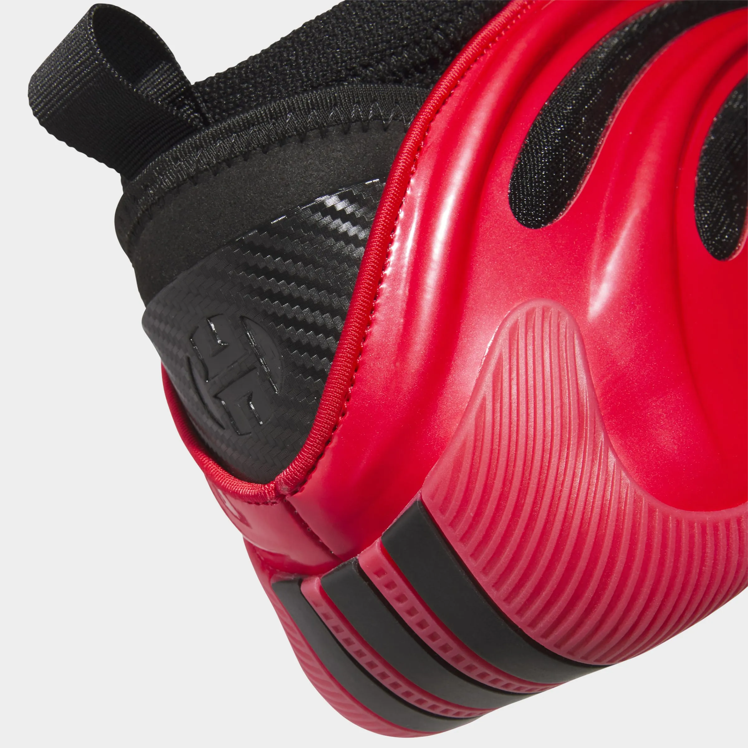 adidas Harden Volume 9 Pure Rubber / Black - Blue Non Slip Insole Thermoformed Cage