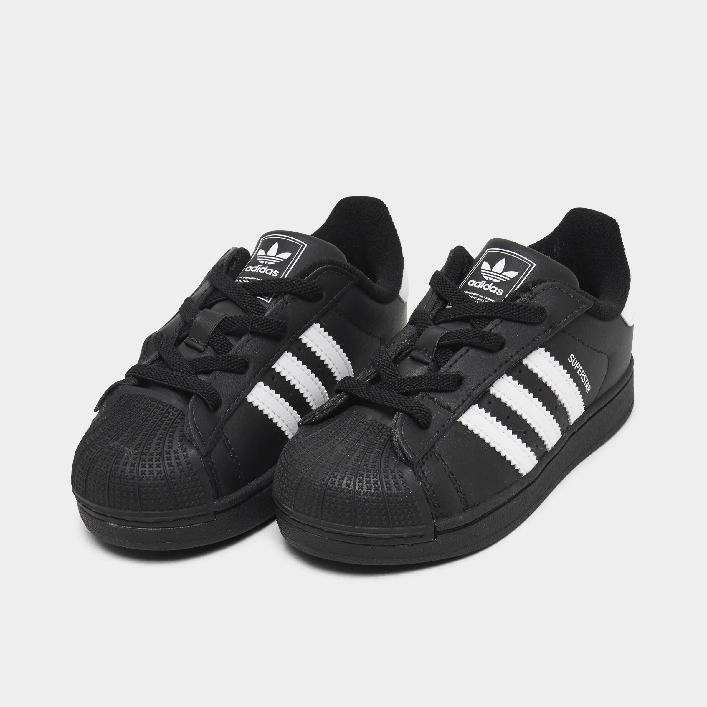 adidas Infants' Superstar II Black / White Breathable