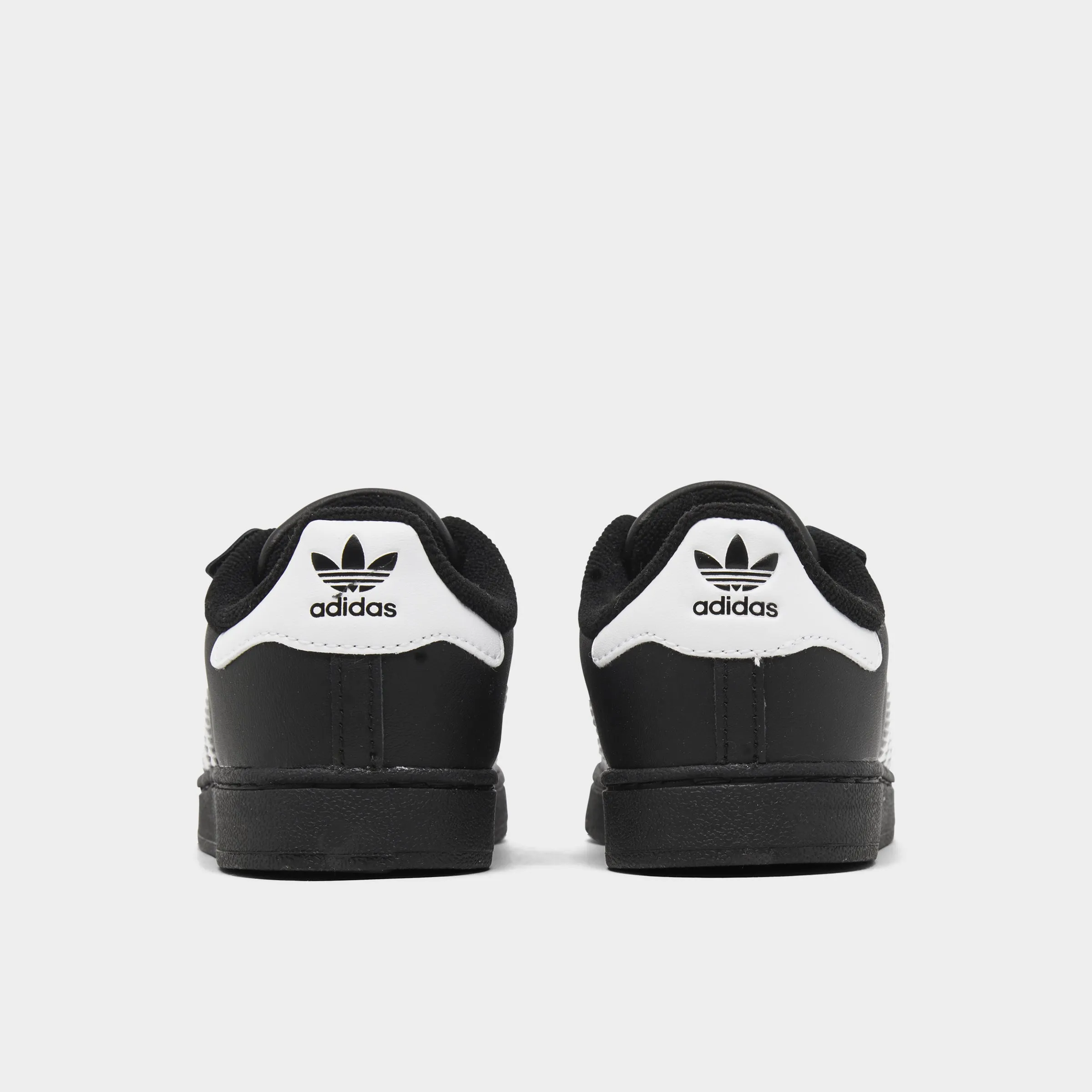 adidas Infants' Superstar II Black / White Secure Performance Micro Groove Flex Zones