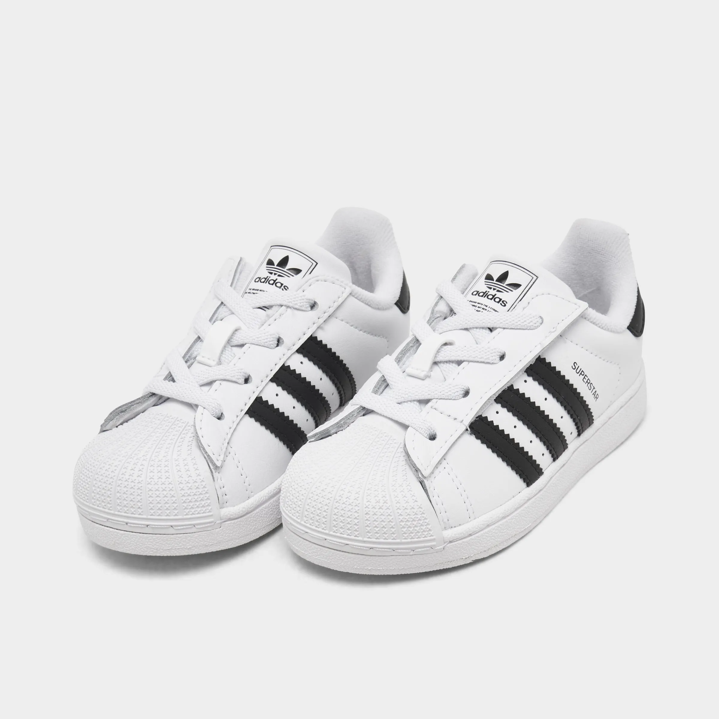 Neutral Platform Sporty Style adidas Infants' Superstar II White / Black