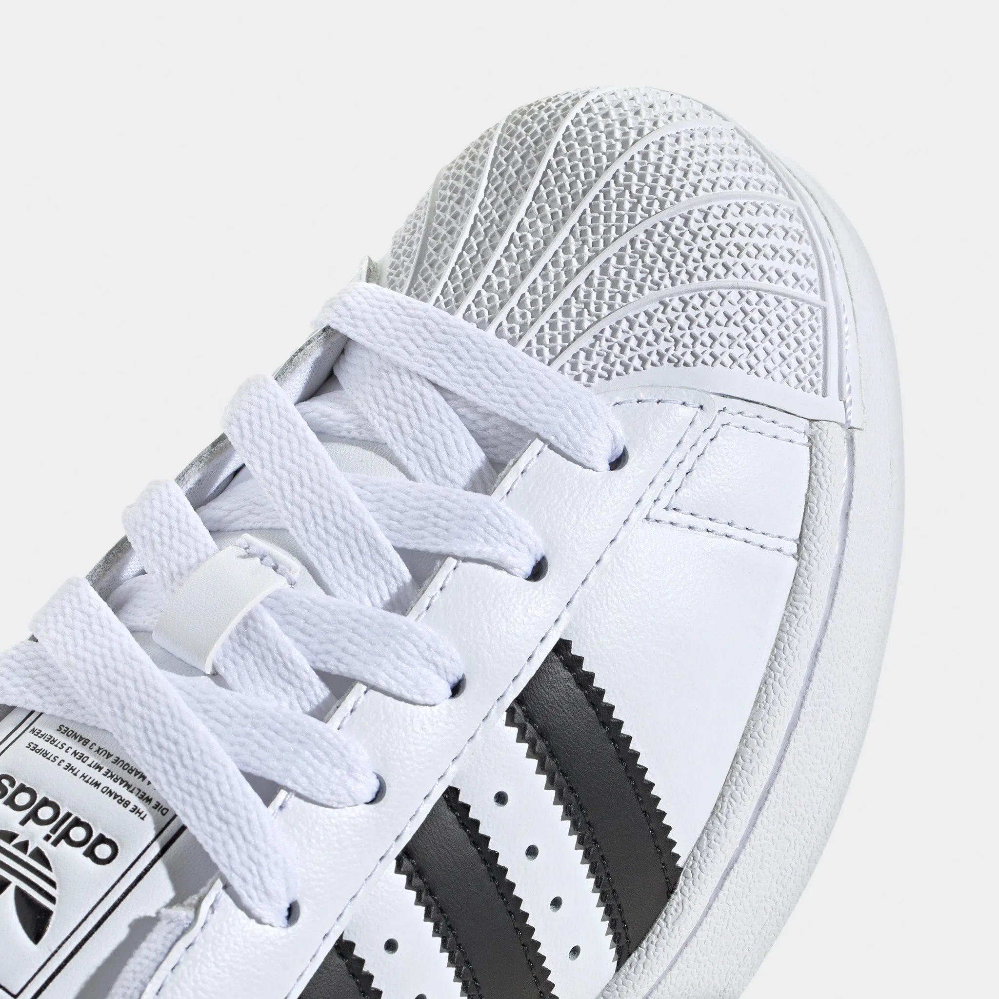 Sleek Design adidas Juniors' Superstar II Footwear White / Core Black