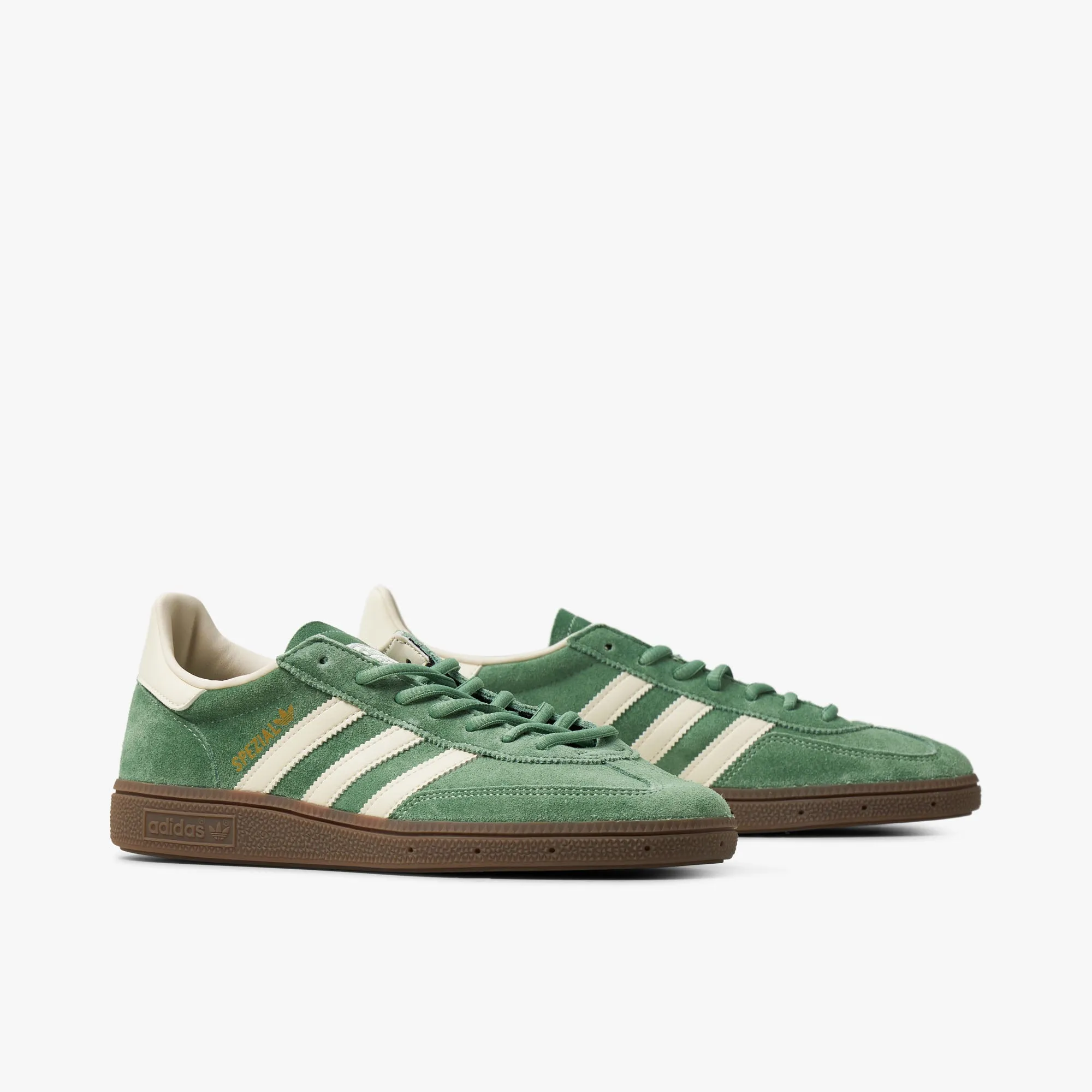 adidas Originals Handball Spezial Preloved Green / Cream White Dry Touch Supportive Fit