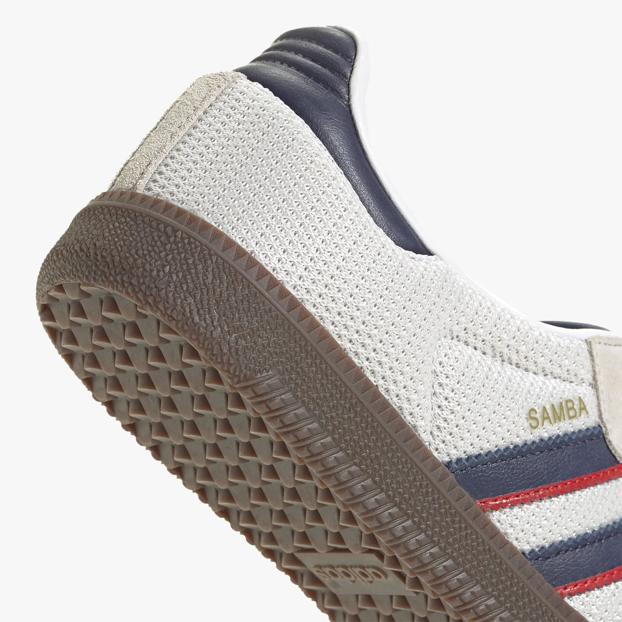 adidas Originals Samba LT Crystal White / Dark Blue - Gum Ergonomic Toe Box