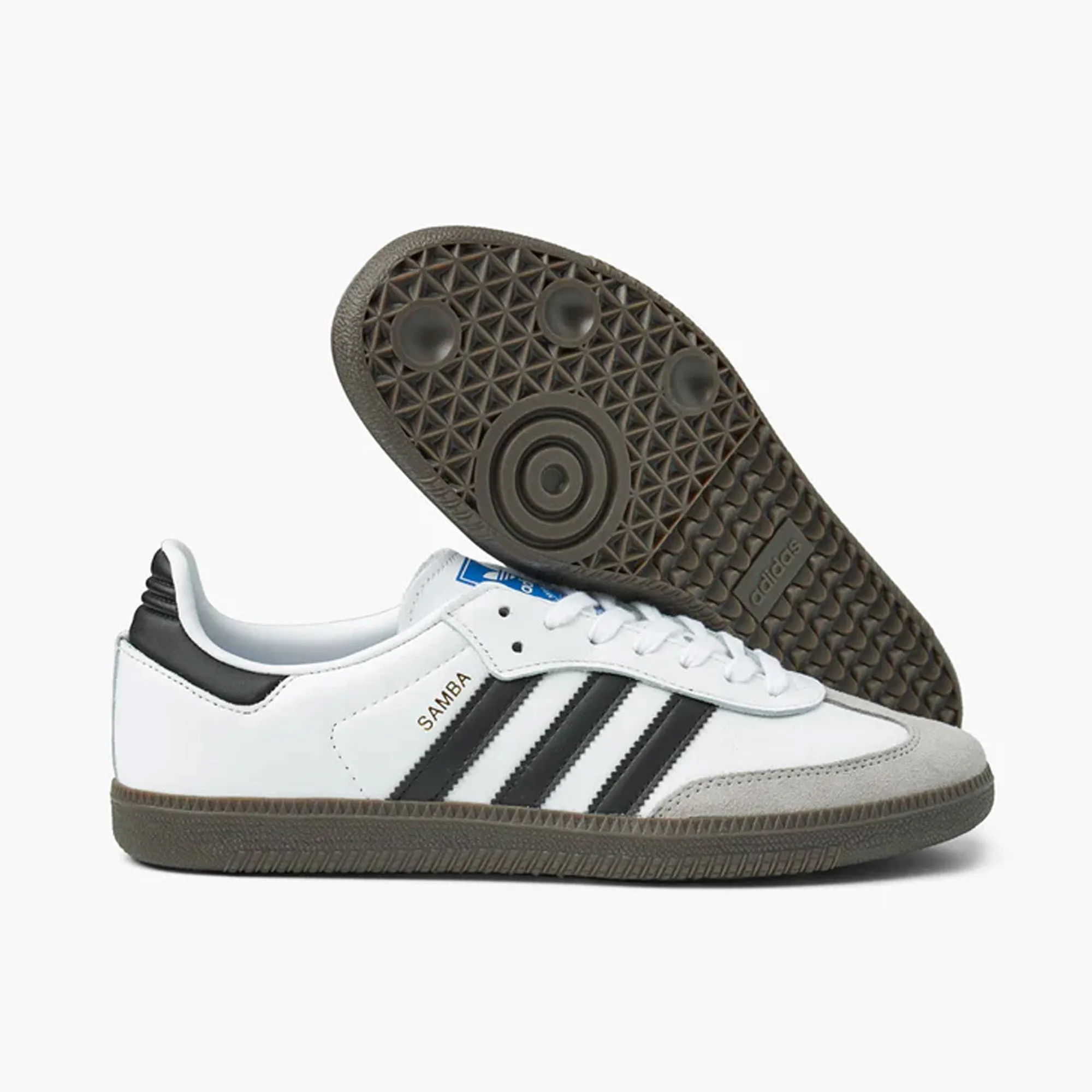 adidas Originals Samba OG Cloud White / Core Black - Clear Granite Streamlined grip