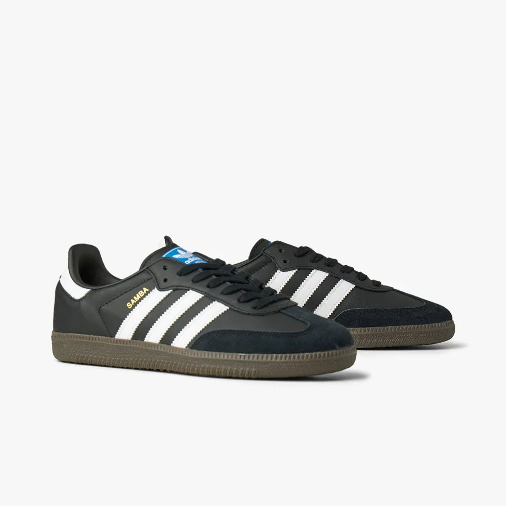 Premium Quality Sustainable Design adidas Originals Samba OG Core Black / Cloud White - Gum