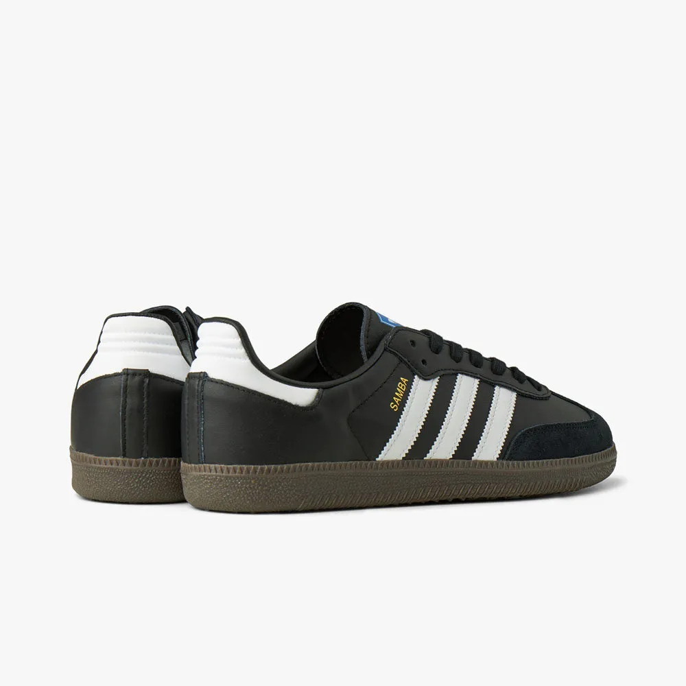 adidas Originals Samba OG Core Black / Cloud White - Gum Clean Aesthetic