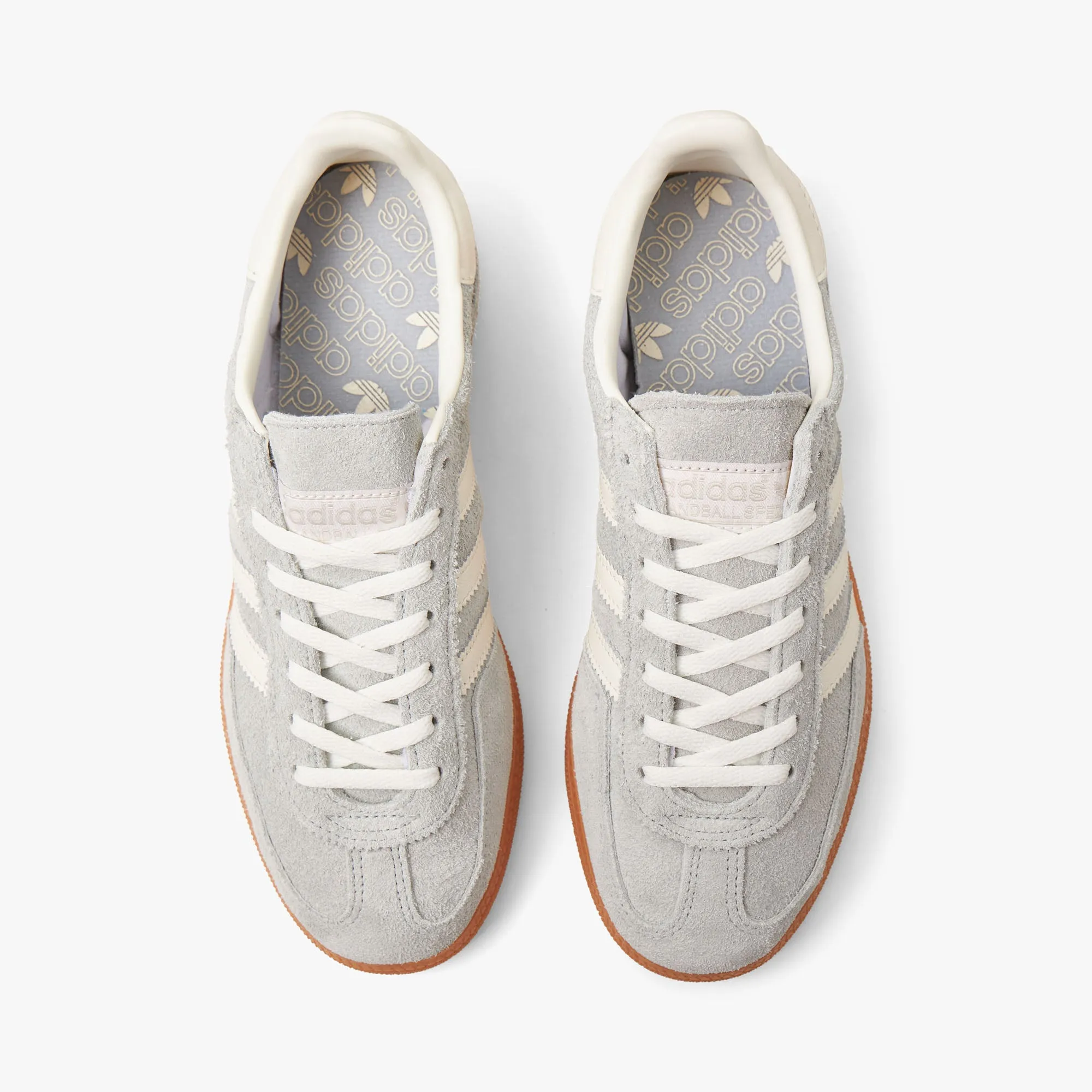 Wear resistant adidas Originals Women's Handball Spezial Wonder Silver / Off White - Gum