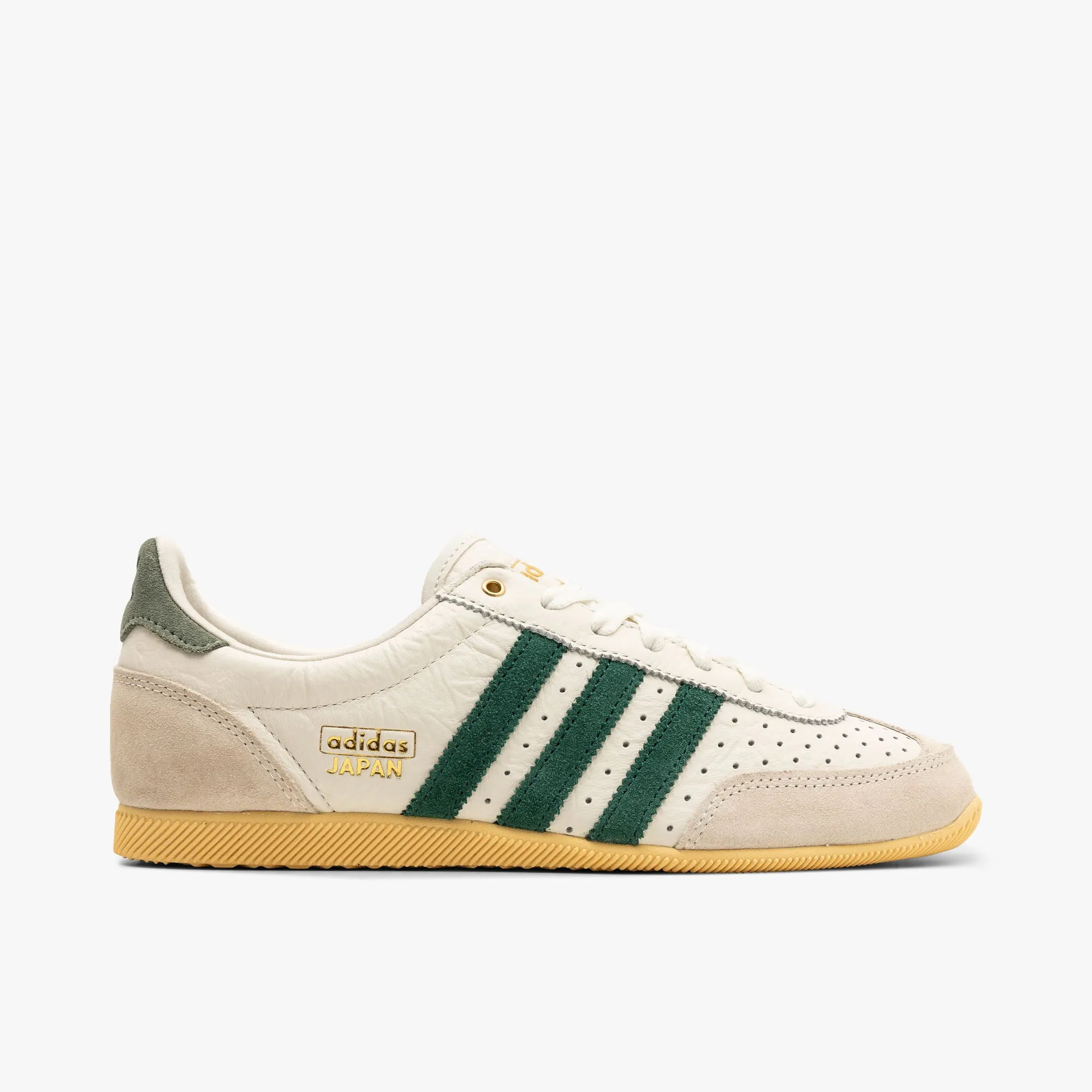 Orthotic Compatible Lace Lock adidas Originals Women's Japan Off White / Collegiate Green