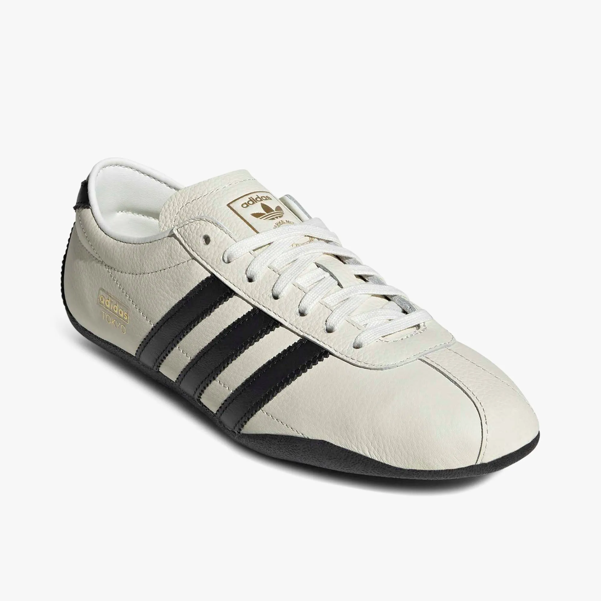 adidas Originals Women's Tokyo Off White / Core Black - Gold Flat Base