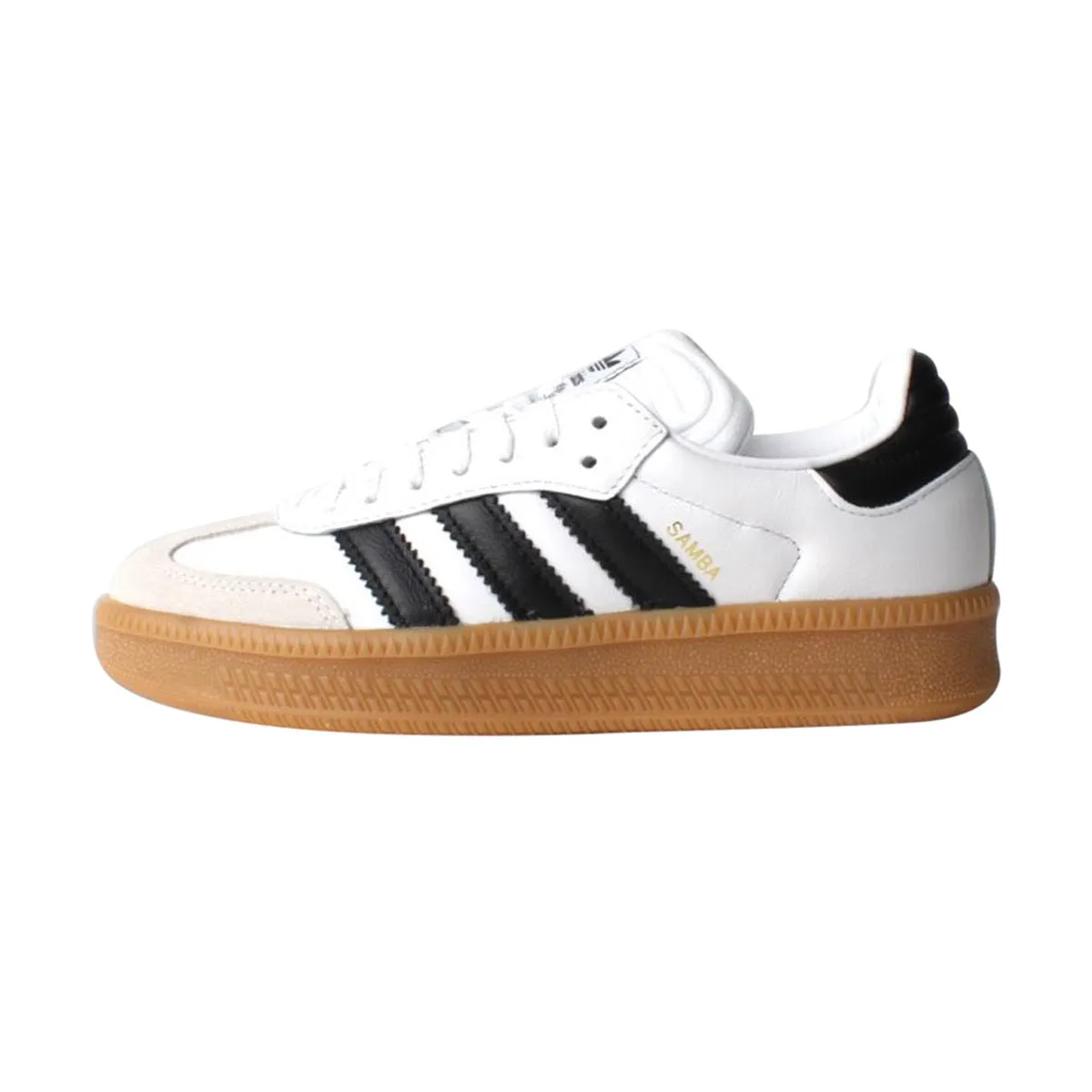Step Friendly Path Jog Adidas Samba XLG OG 'White Black Gum' Big Kids' Shoes