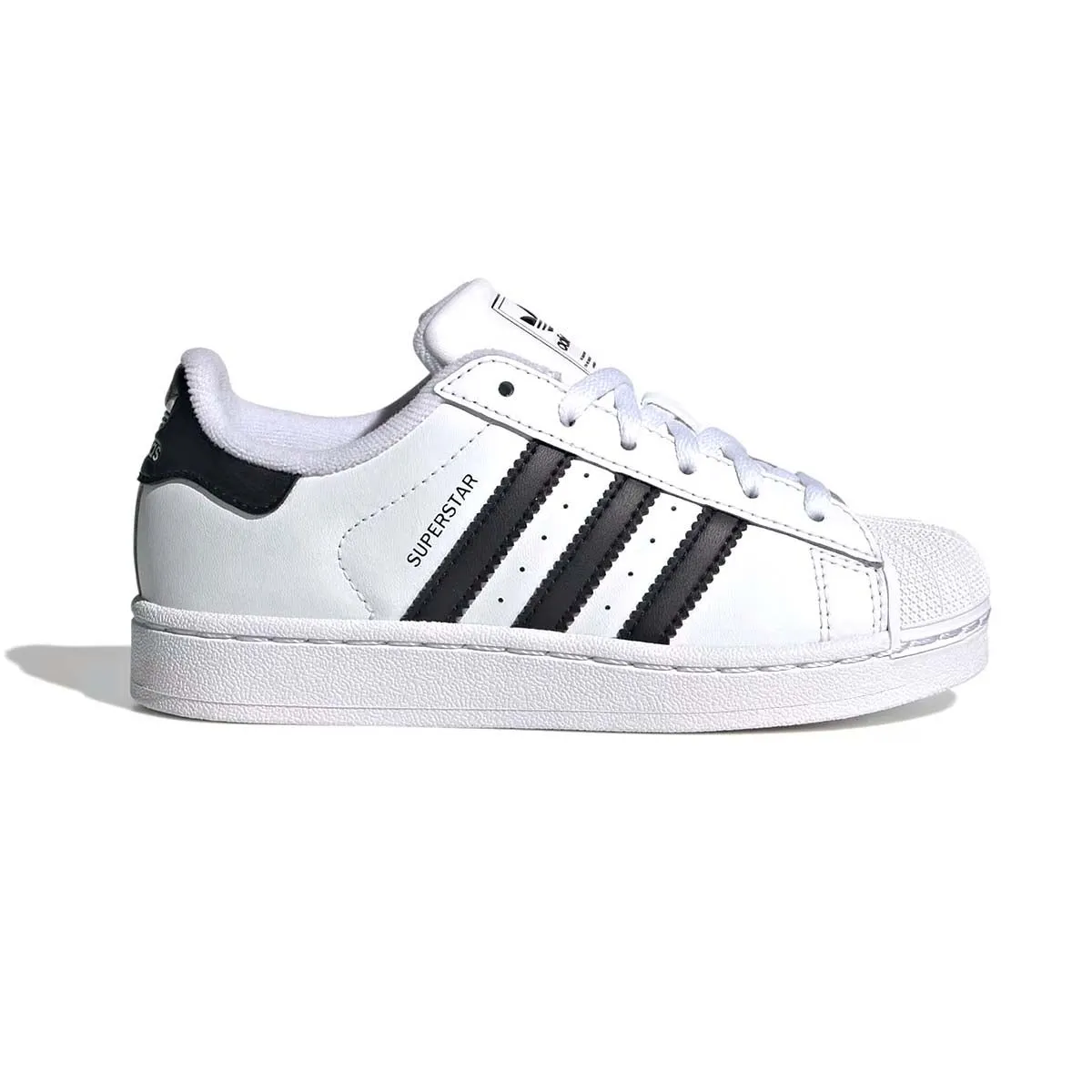 Happy Walk Adidas Superstar II 'White Black' Little Kids' Shoes