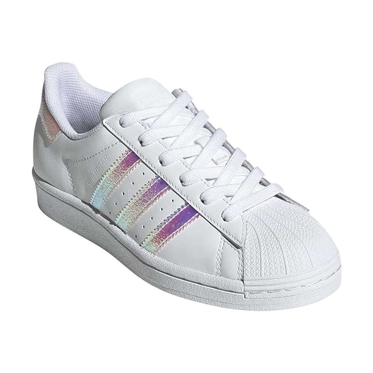 Anti Sweat Sole Adidas Superstar 'Iridescent' Big Kids' Shoes