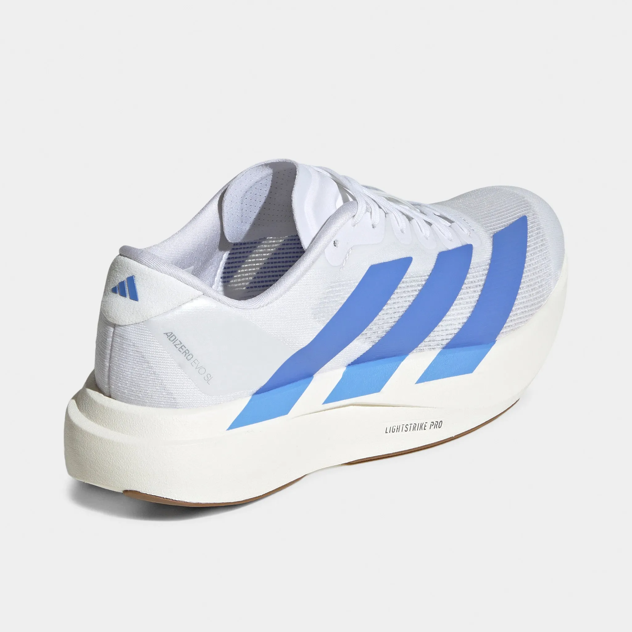 stadium baseball shoes adidas Women's Adizero EVO SL White / Blue Fusion - Off White