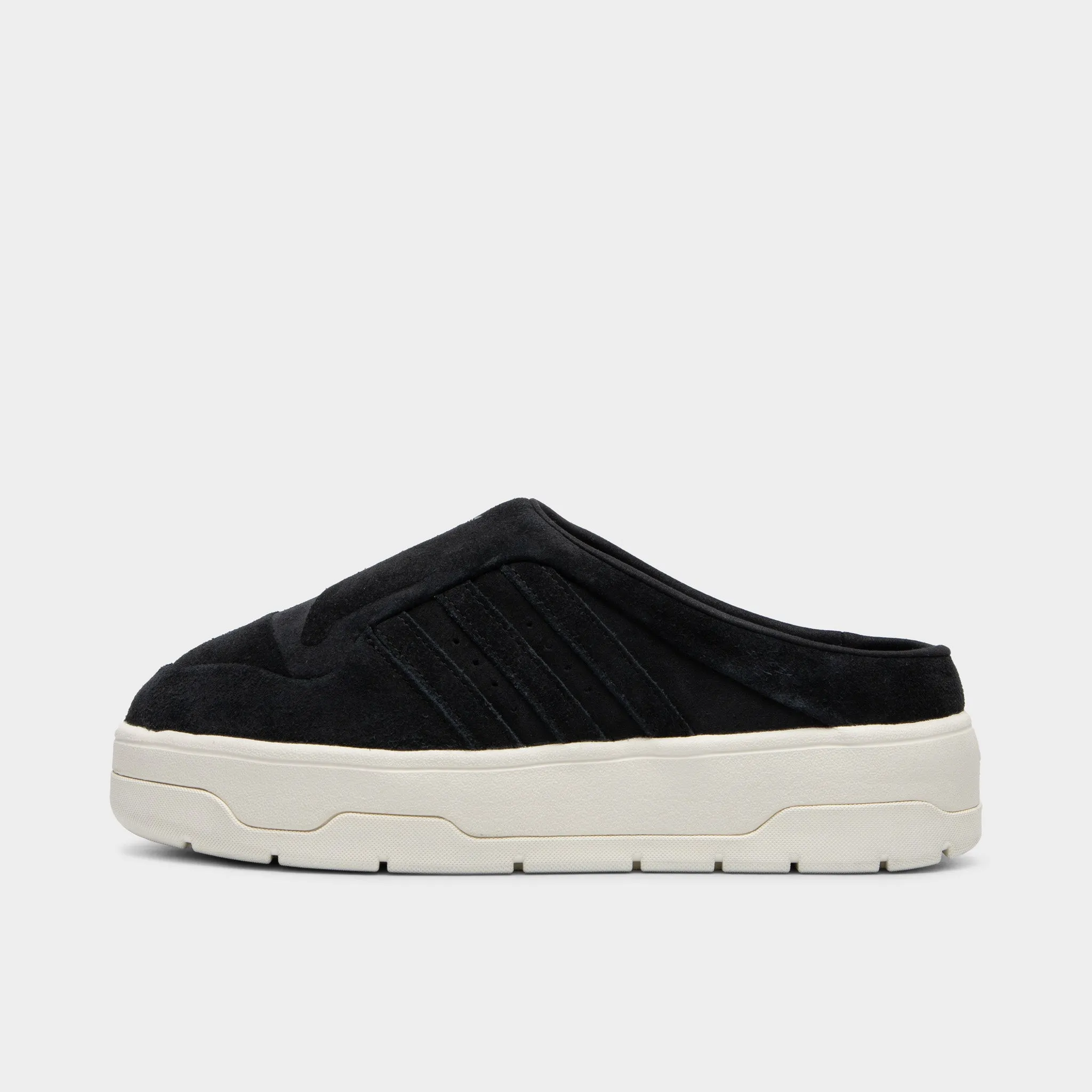 adidas Women's Rivarly Mule Core Black / Off White Comfort Sockliner
