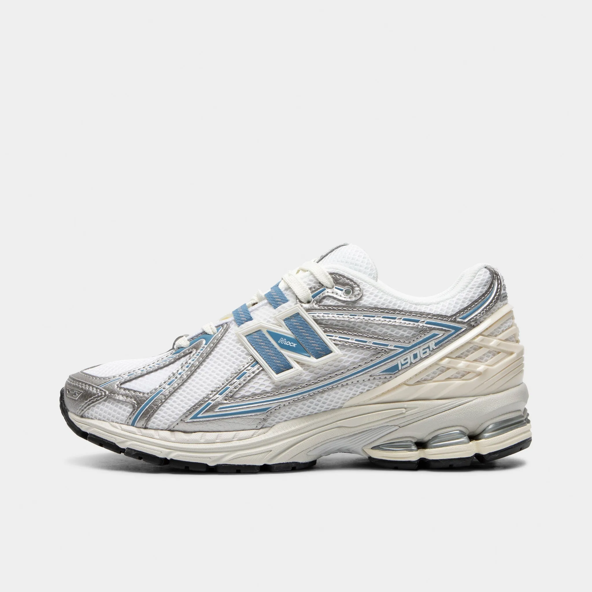 New Balance 1906R Sea Salt / Blue running with a durable outsole Suitable for all running distances