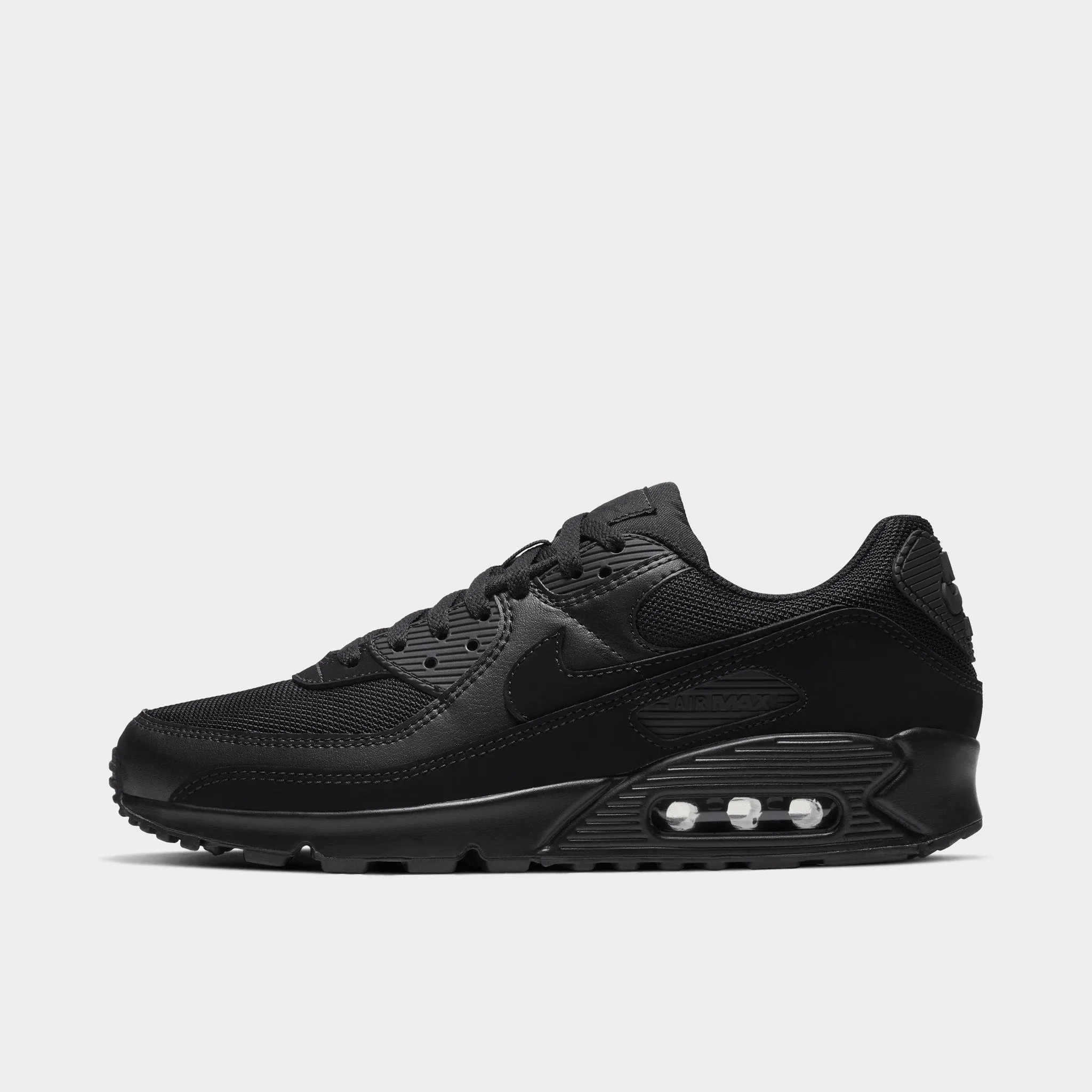 Nike Air Max 90 Black / Black - Black water - proof heel - cup