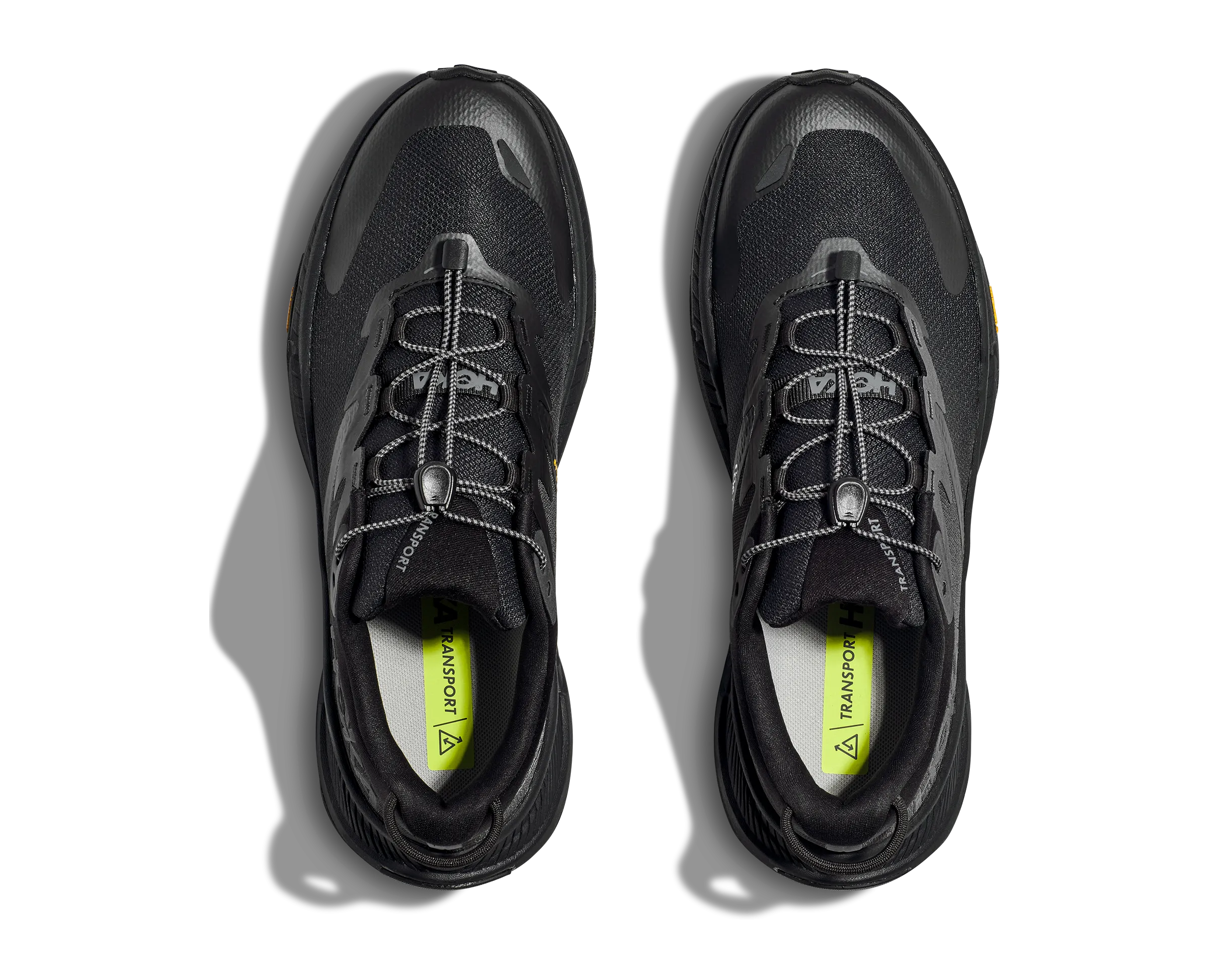 HOKA TRANSPORT BLACK MENS Steep Incline