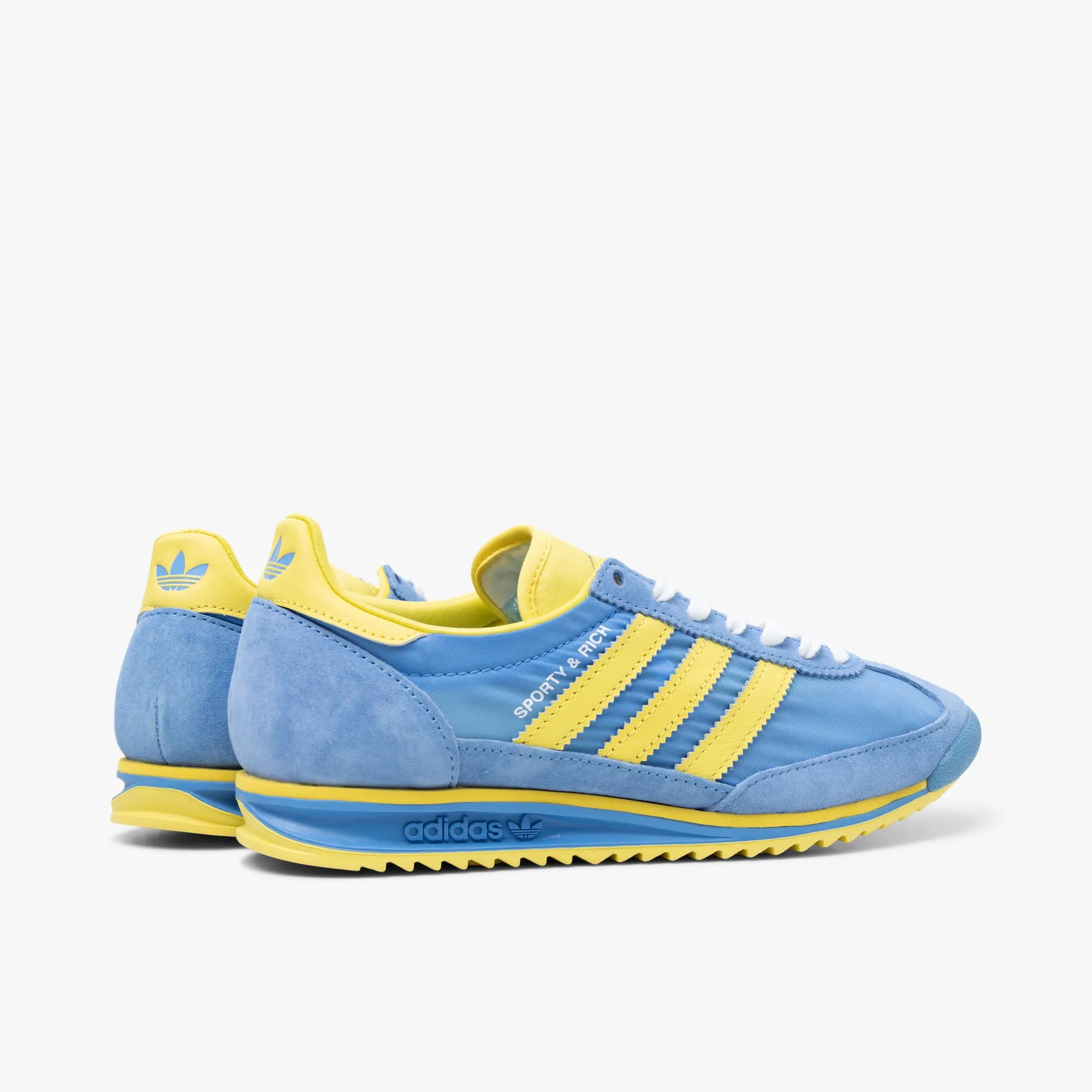Trendy Appeal adidas Women's Originals x Sporty & Rich SL72 Real Blue / Light