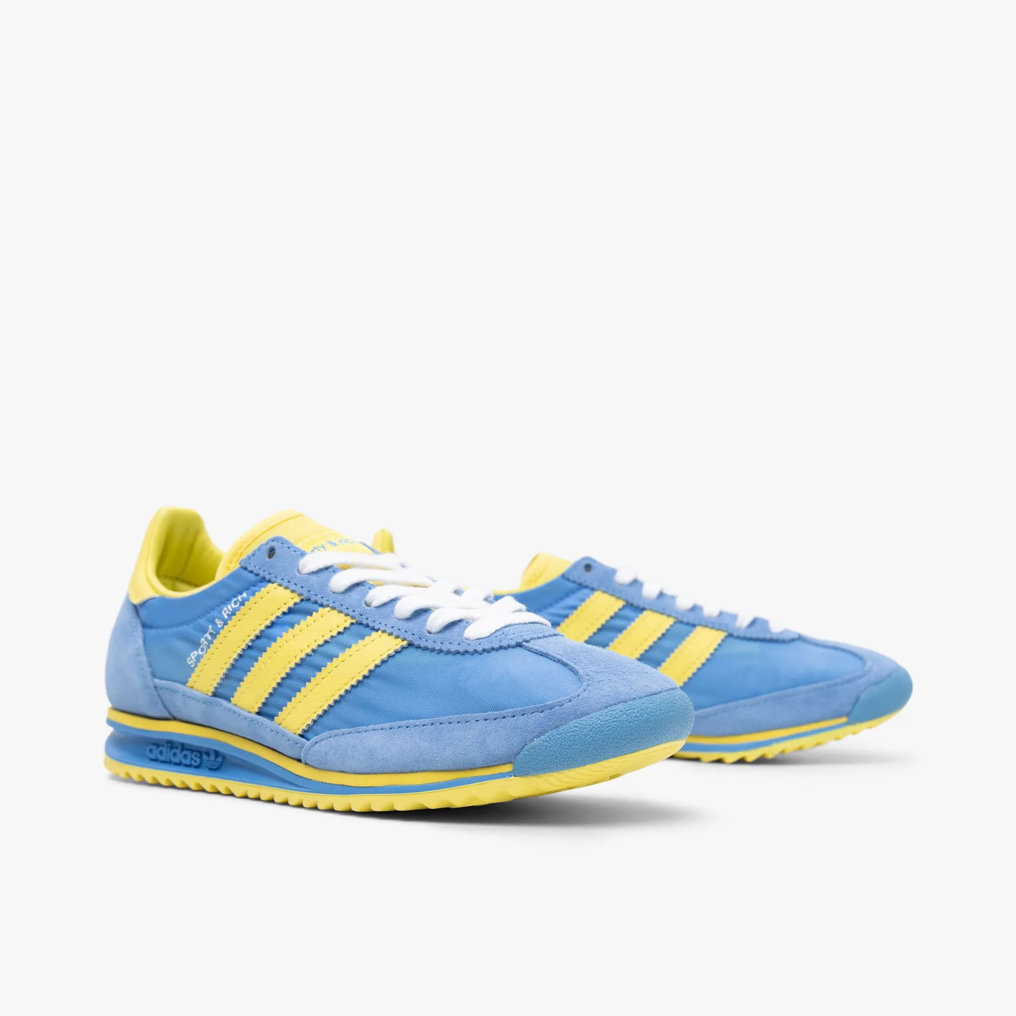 Reactive Ride adidas Women's Originals x Sporty & Rich SL72 Real Blue / Light