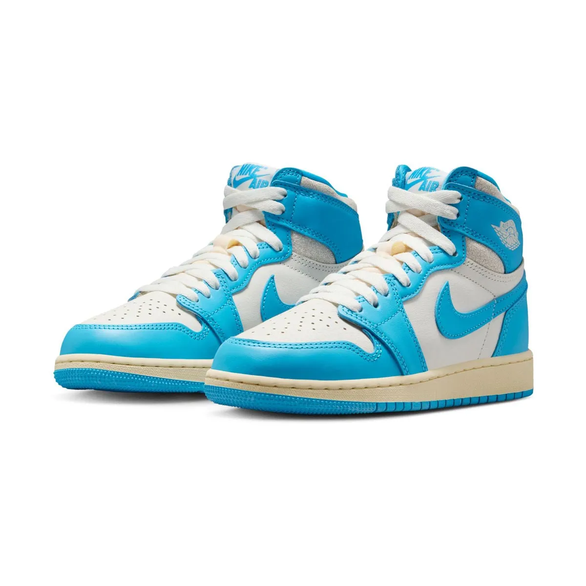 Air Jordan 1 High OG 'UNC Reimagined' Big Kids' Shoes Cushion Arch
