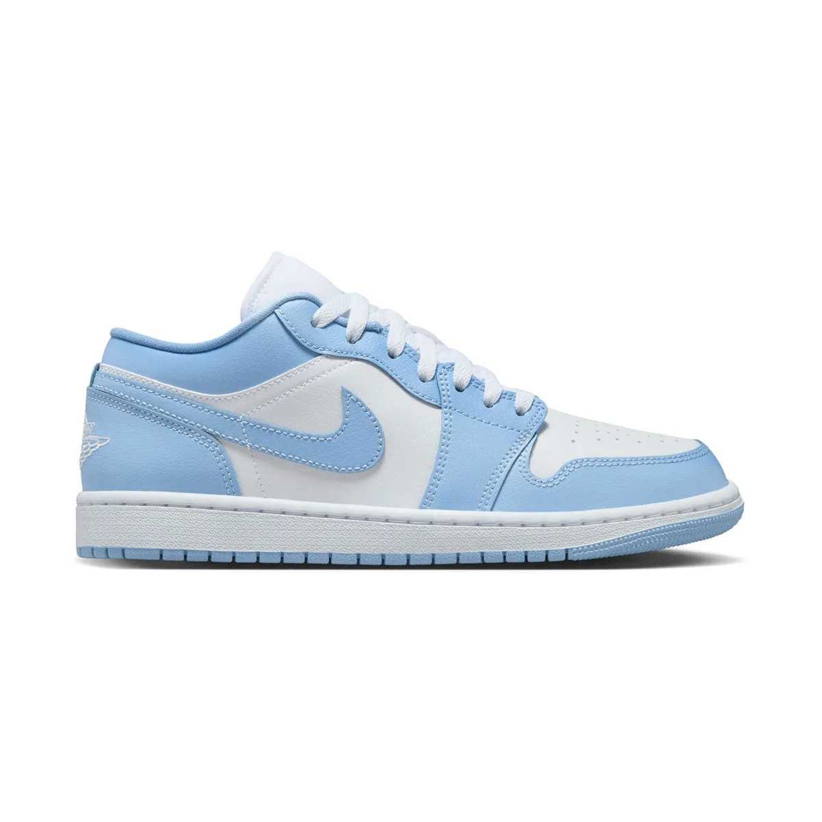 Air Jordan 1 Low 'Aluminum White' Women's Shoes Modern Construction