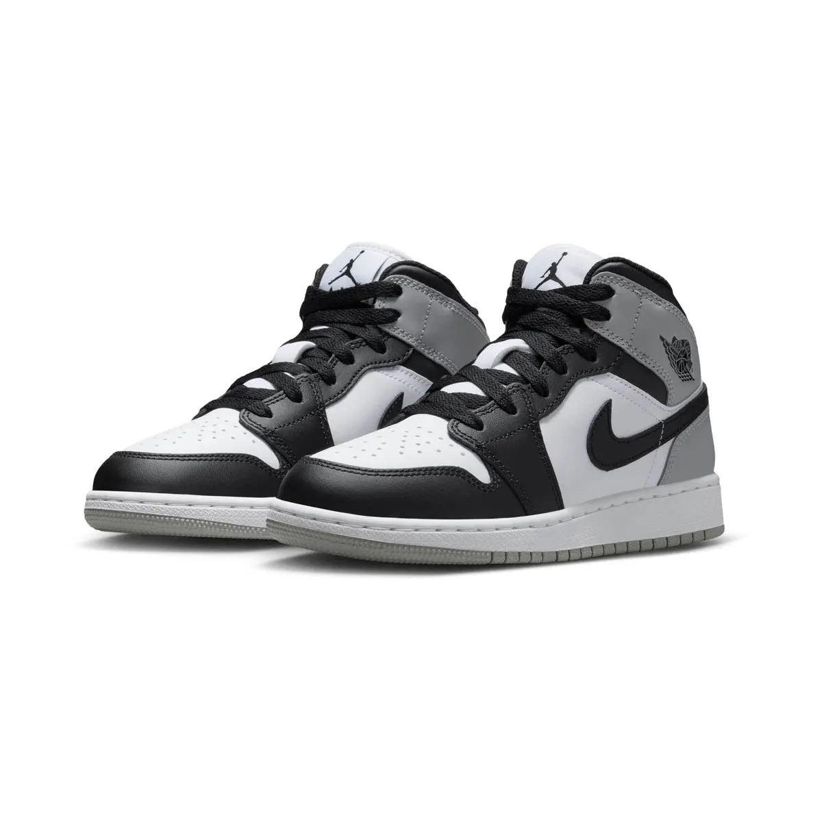Catch Step Air Jordan 1 Mid 'Barons' Big Kids' Shoes