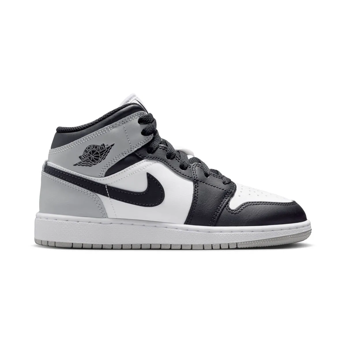 Air Jordan 1 Mid 'Barons' Big Kids' Shoes High Quality