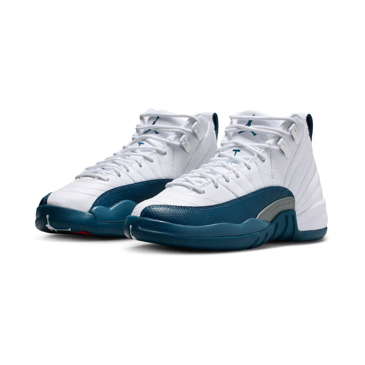 Air Jordan 12 Retro 'French Blue' Big Kids' Shoes High Top Design Fashionable Step