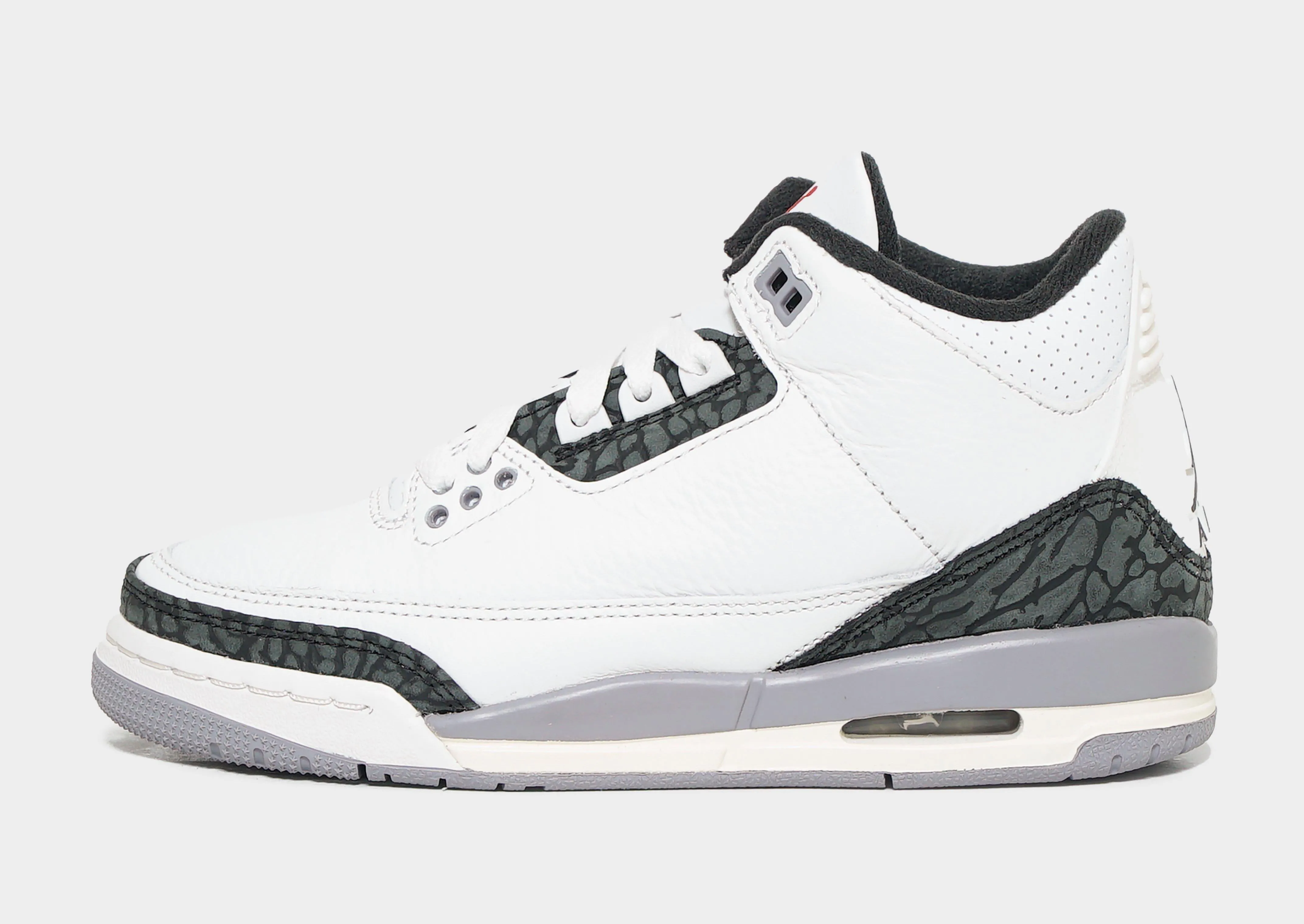 Air Jordan 3 Retro "Cement Grey" Junior's Moisture Management