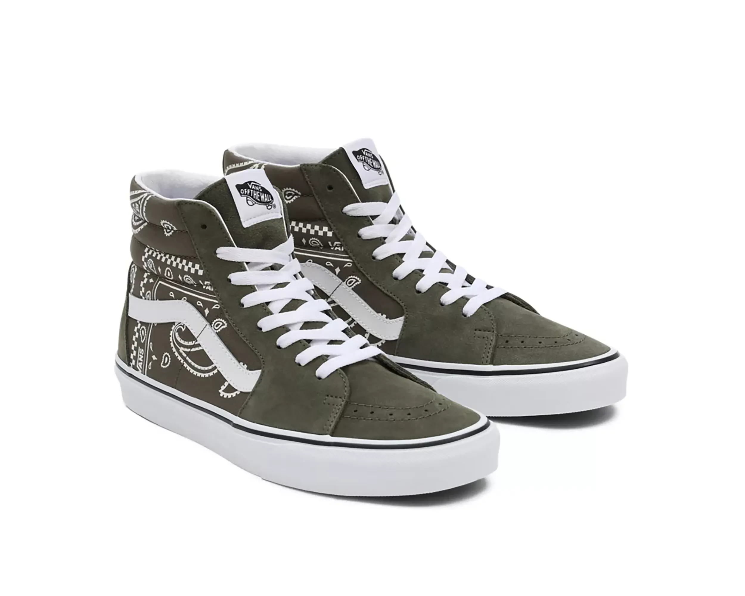 Unisex Peace Paisley Sk8-Hi Classic Style