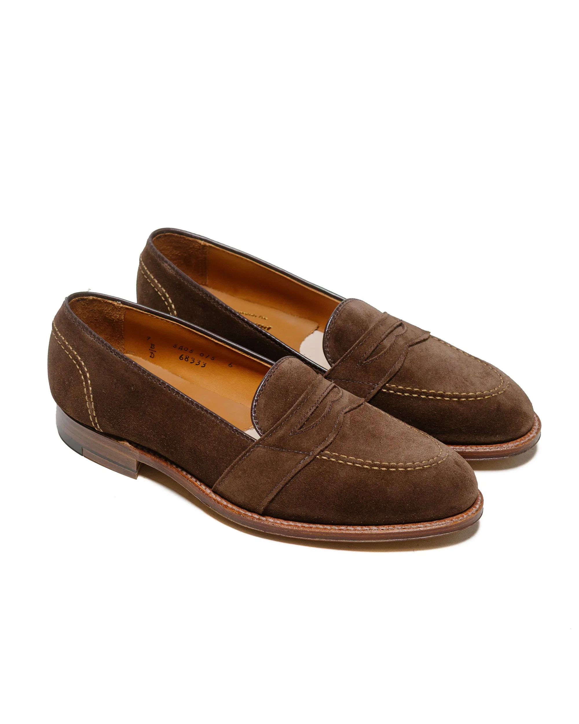 Alden Full Strap Loafer Humus Suede 68333 cycling - specific advantages