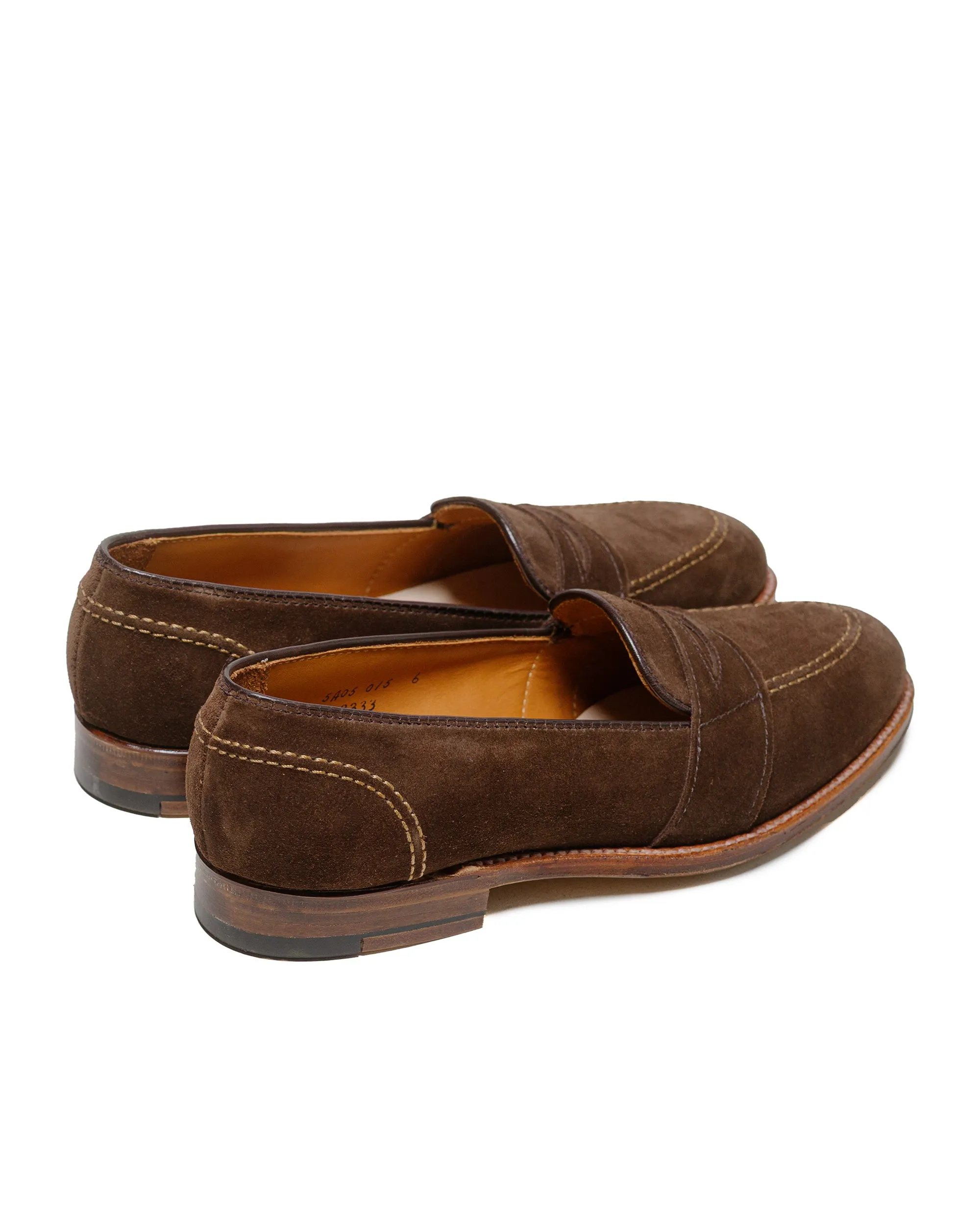 Alden Full Strap Loafer Humus Suede 68333 eco - type