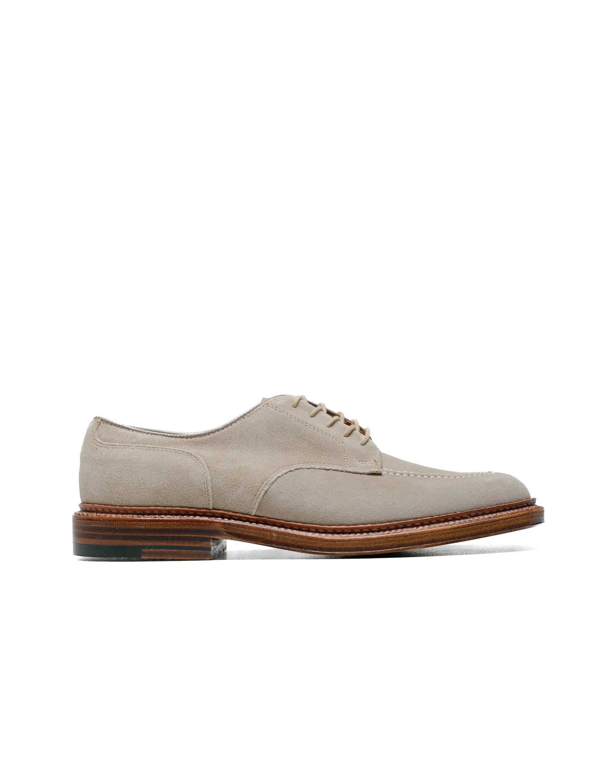 Alden Mocc Toe Blucher Milkshake Suede 24088 Fresh flexibility