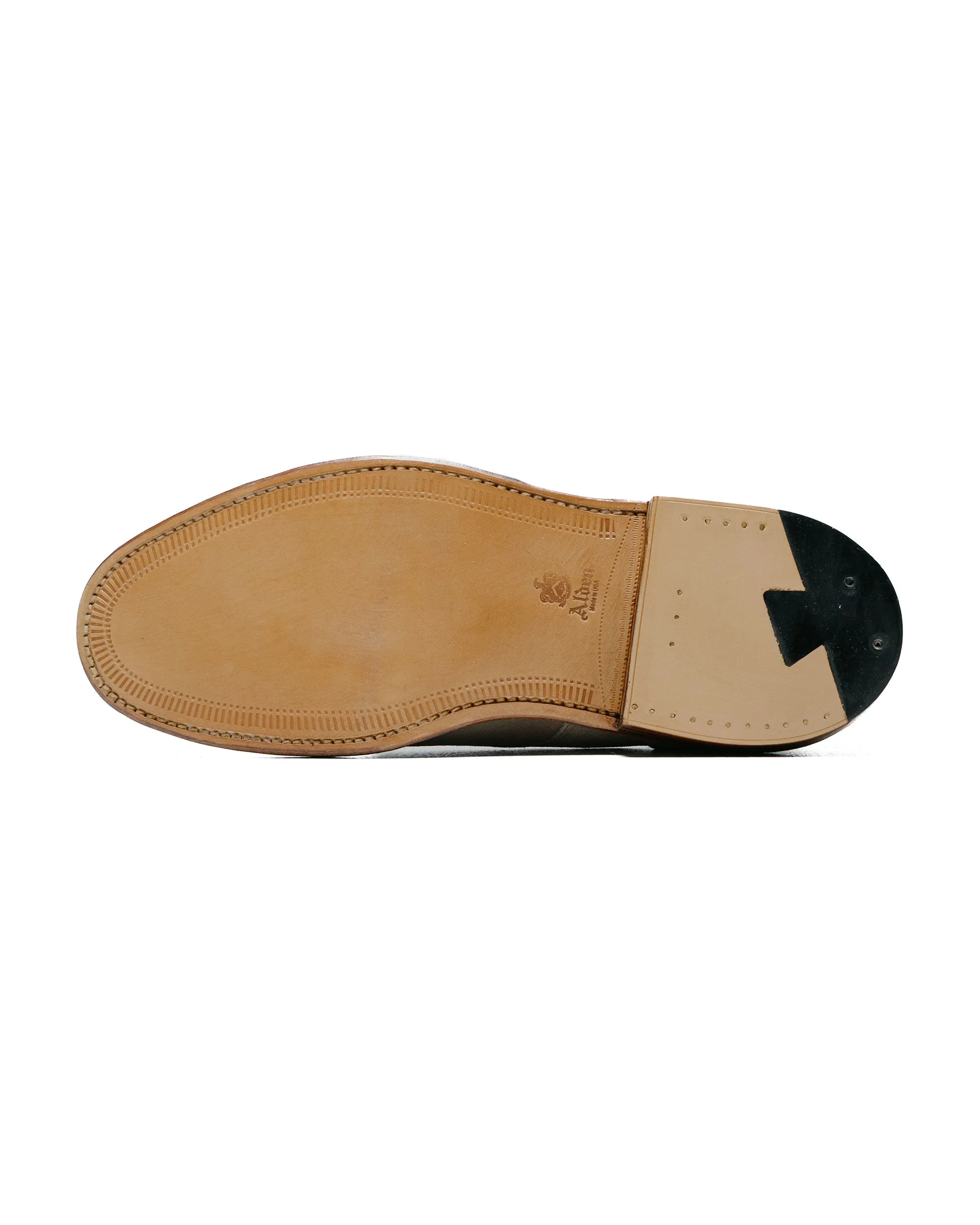 Alden Mocc Toe Blucher Milkshake Suede 24088 Premium