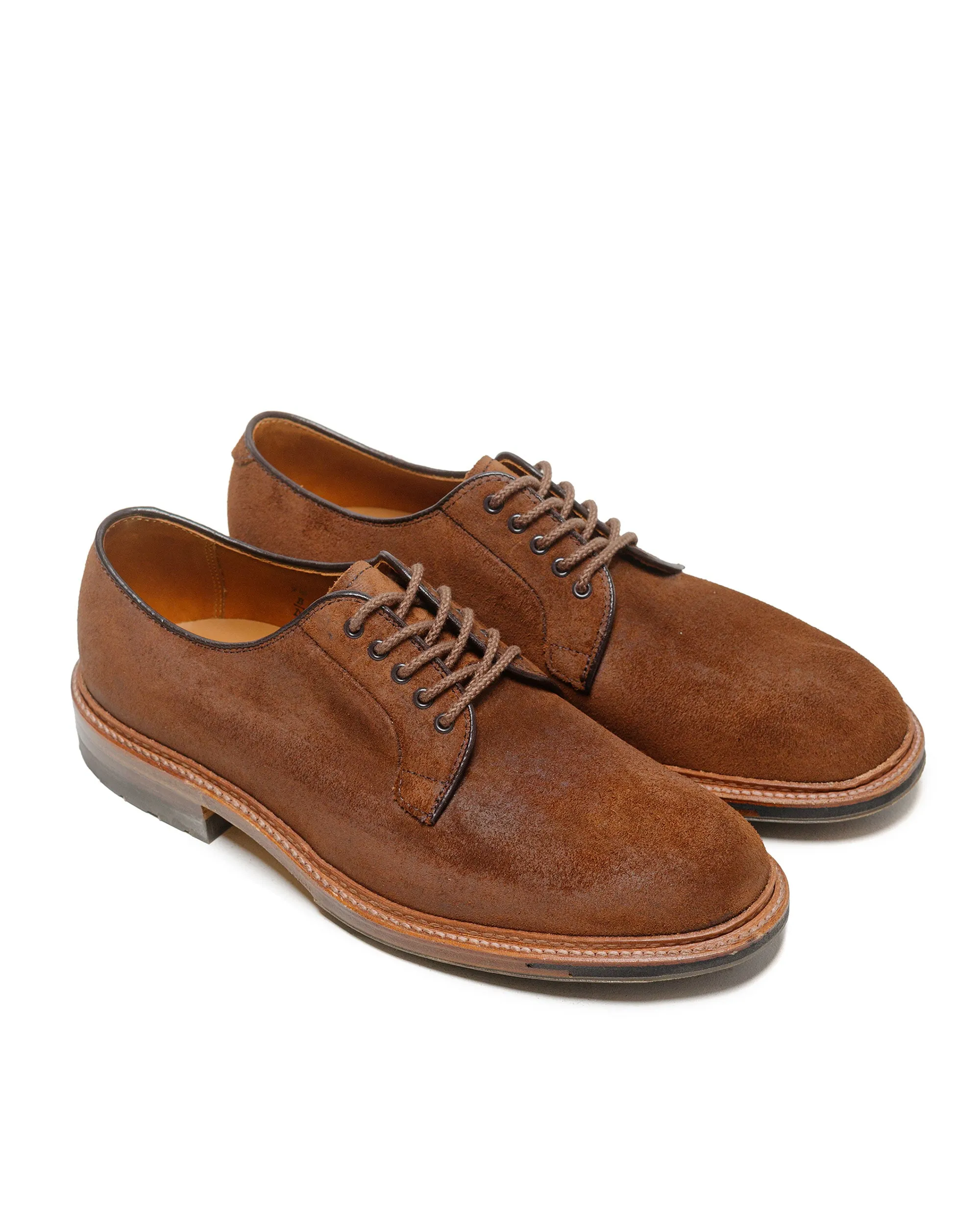 Alden Plain Toe Blucher Reverse Tobacco Chamois 9474C Outdoor Activity