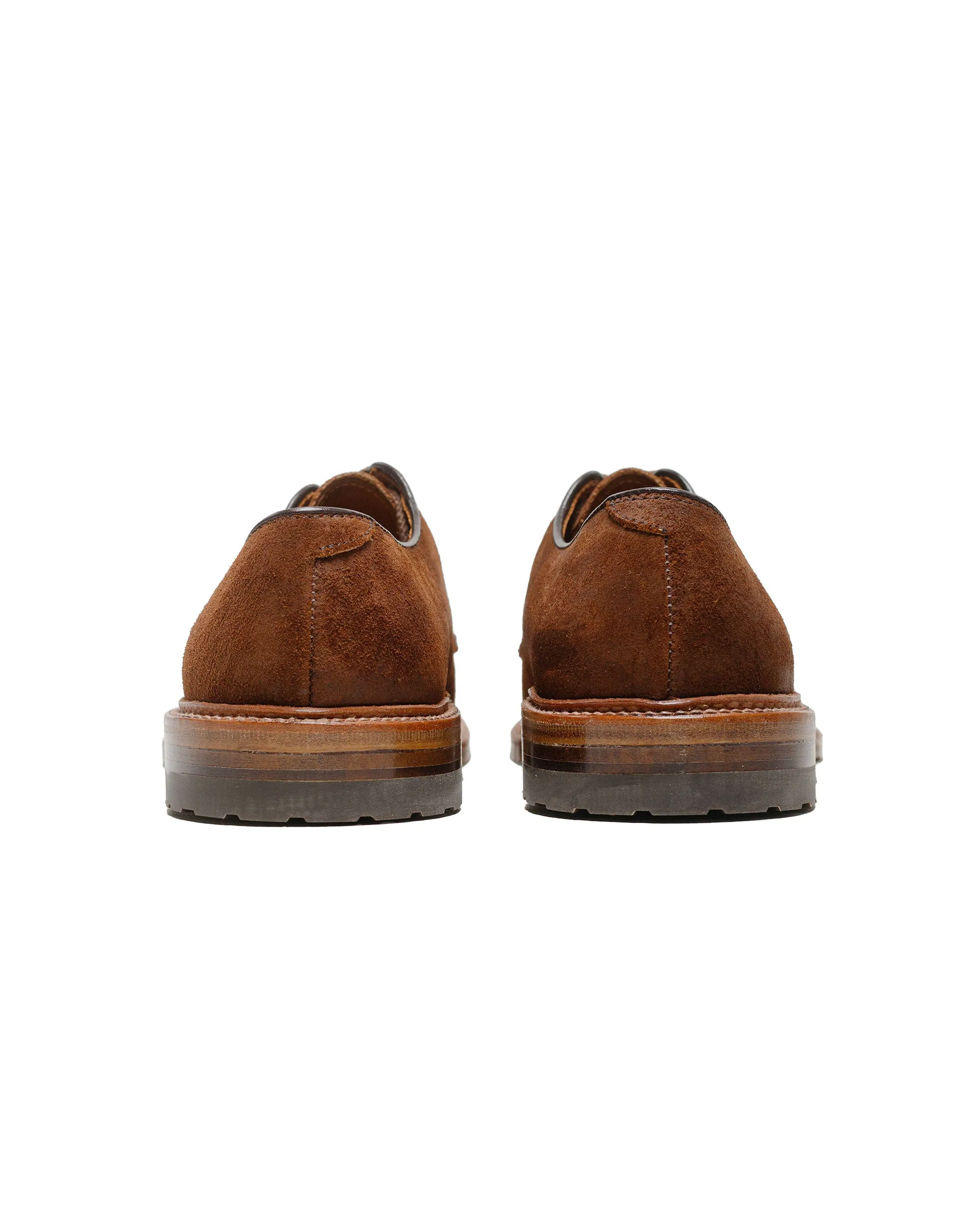 Alden Plain Toe Blucher Reverse Tobacco Chamois 9474C Correct most adjustable