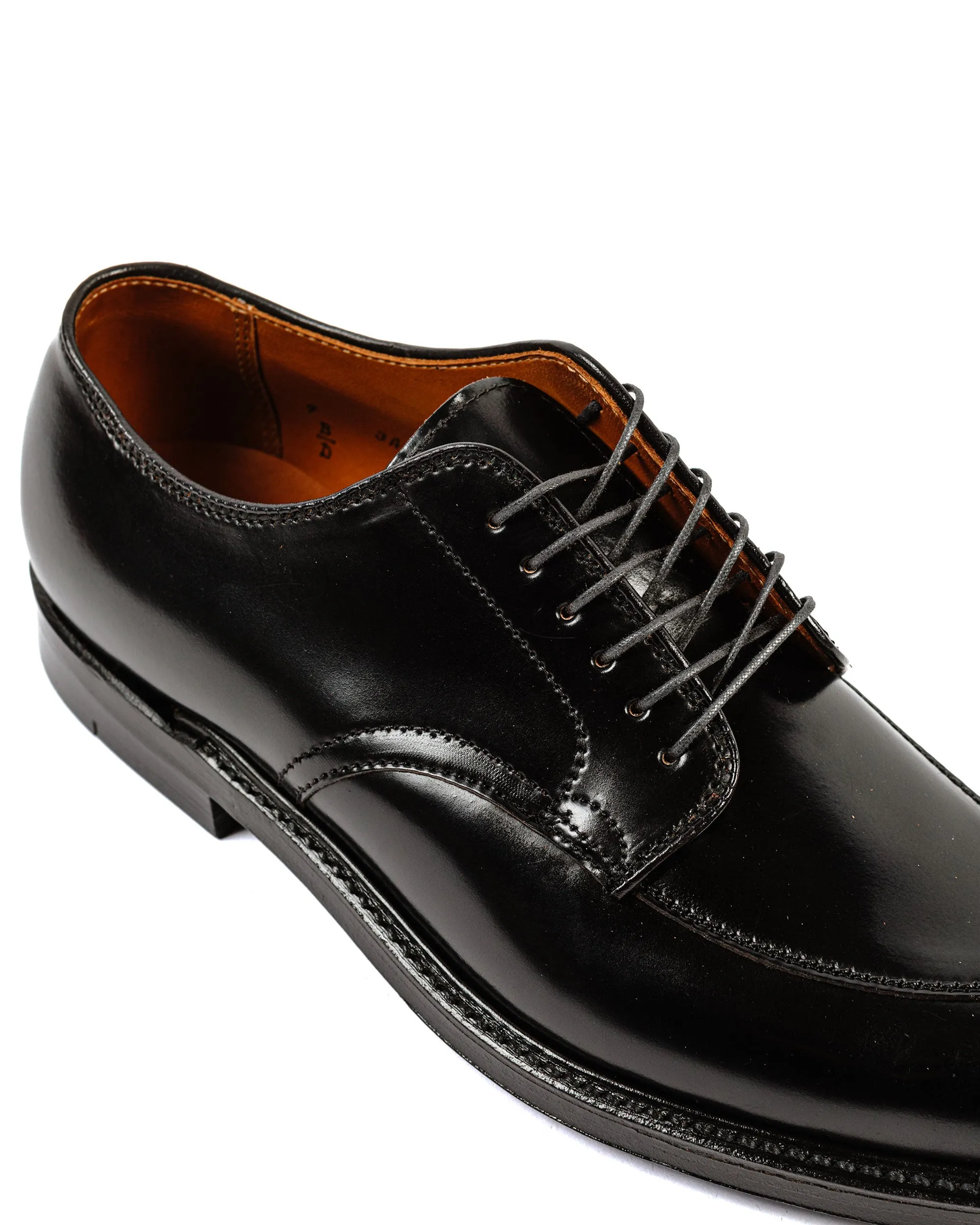 most expensive golfers Alden V Tip Blucher Black Shell Cordovan G2601