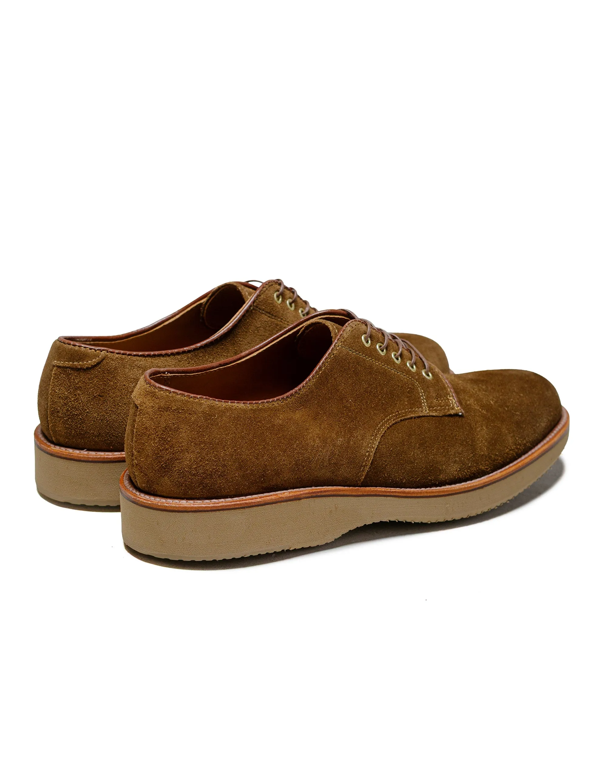 versatile user Alden Wedge Blucher Snuff Suede G5403